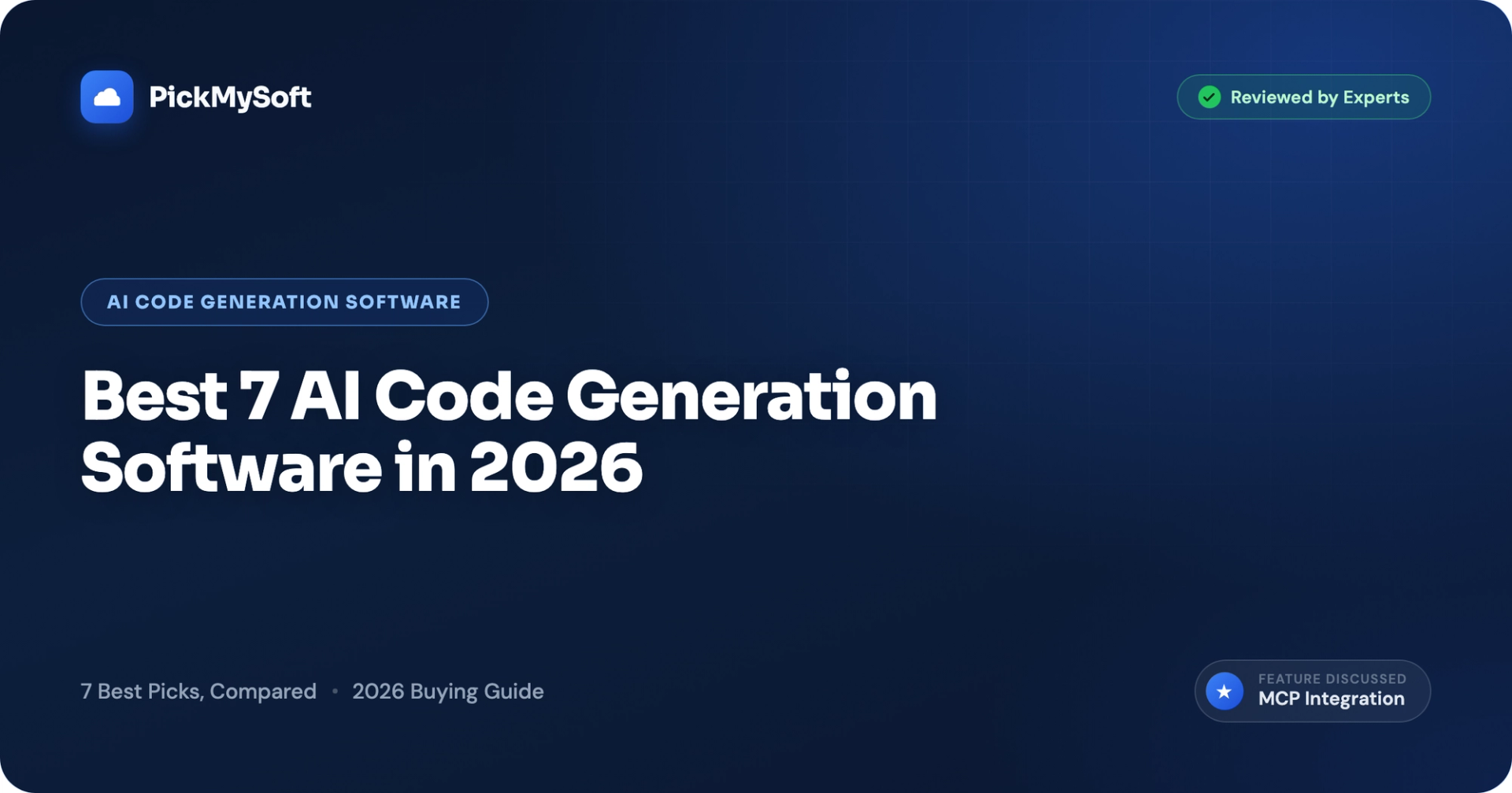 Best 7 AI Code Generation Software in 2026