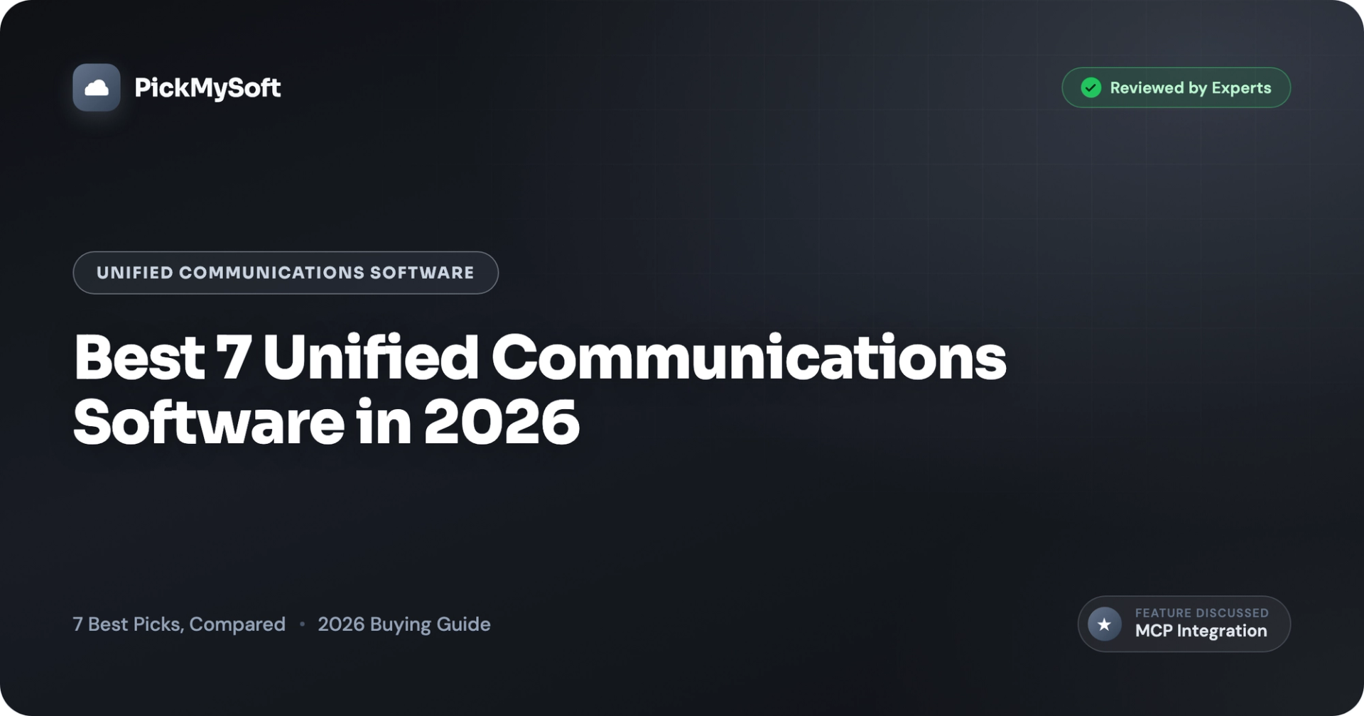 Best 7 Unified Communications Software in 2026