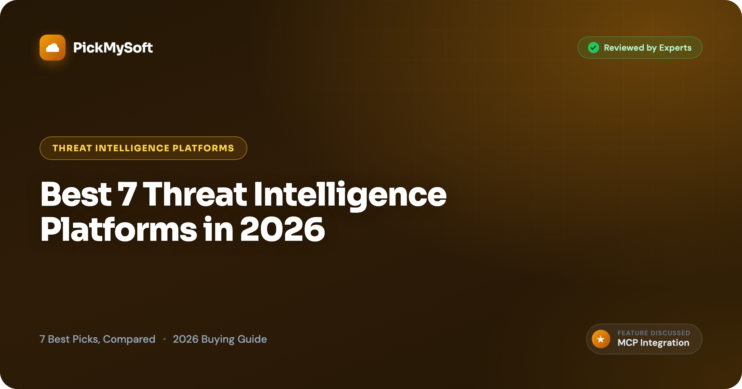 Best 7 Threat Intelligence Platforms in 2026