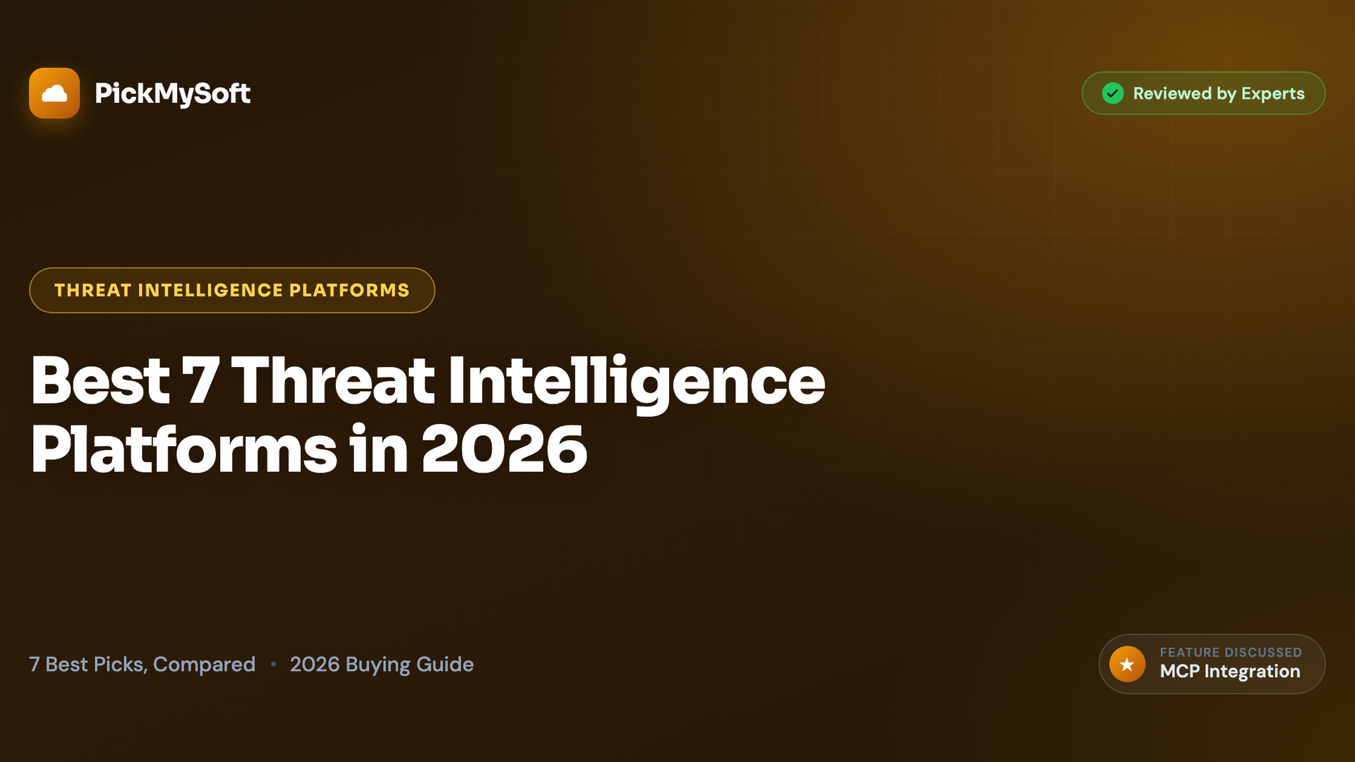 Best 7 Threat Intelligence Platforms in 2026