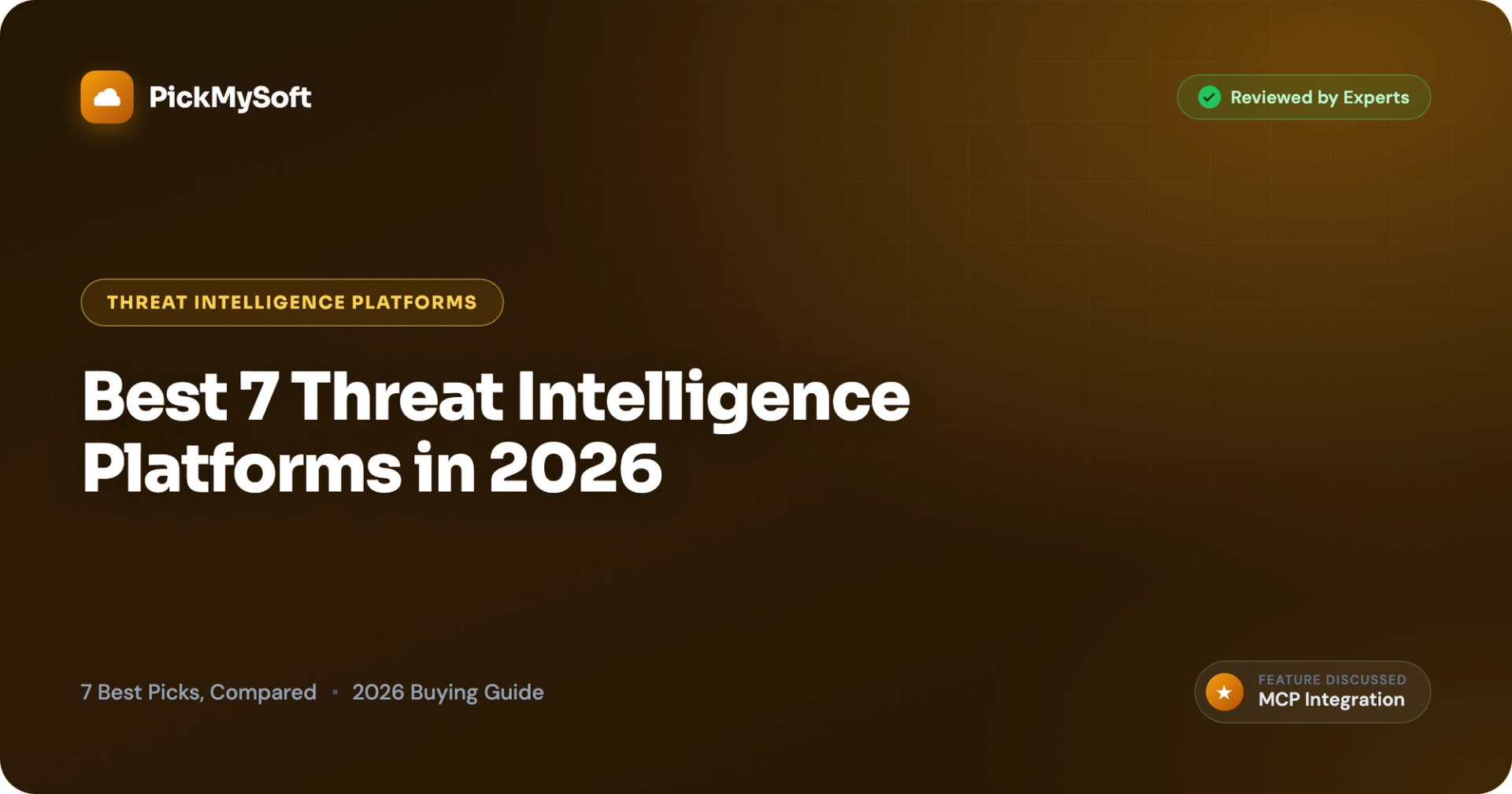 Best 7 Threat Intelligence Platforms in 2026