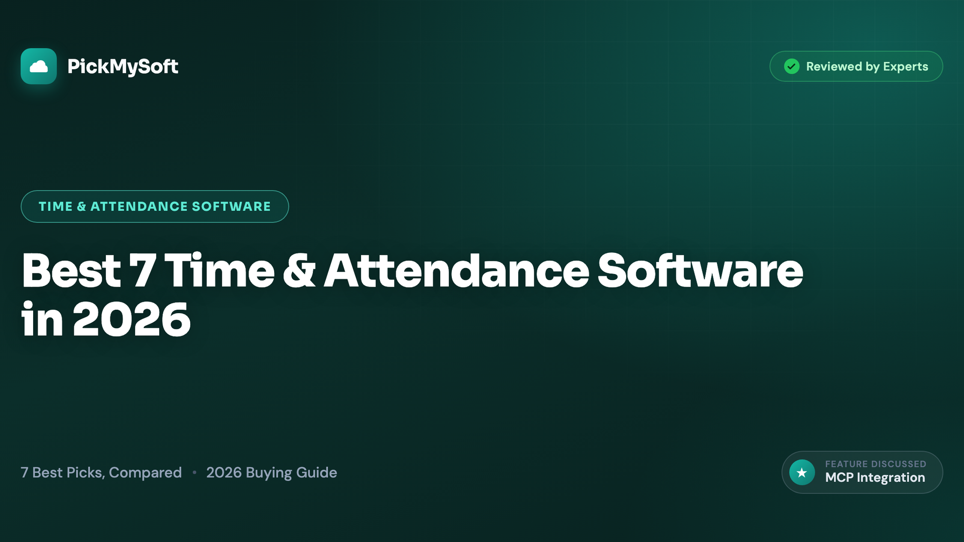 Best 7 Time & Attendance Software in 2026