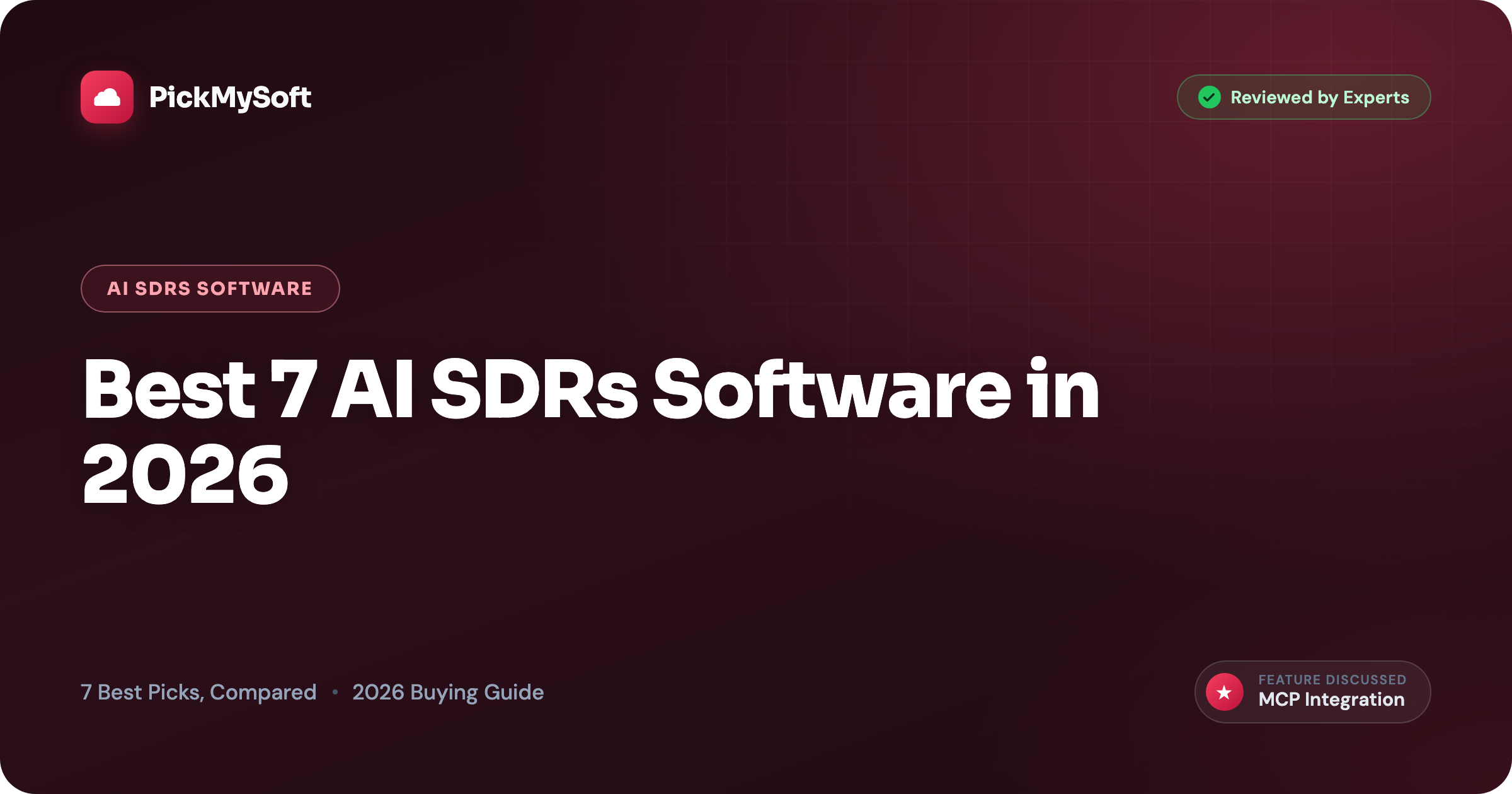 Best 7 AI SDRs Software in 2026