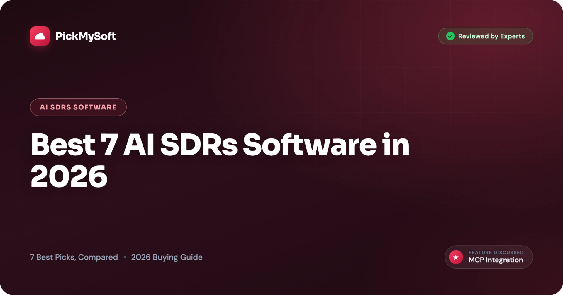Best 7 AI SDRs Software in 2026
