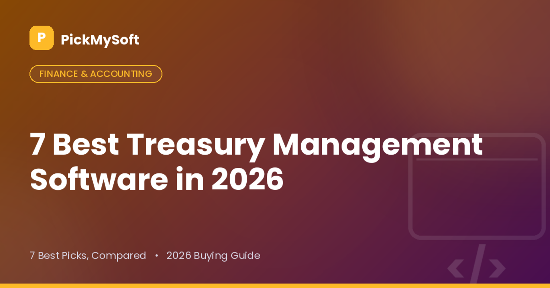 7 Best Treasury Management Software