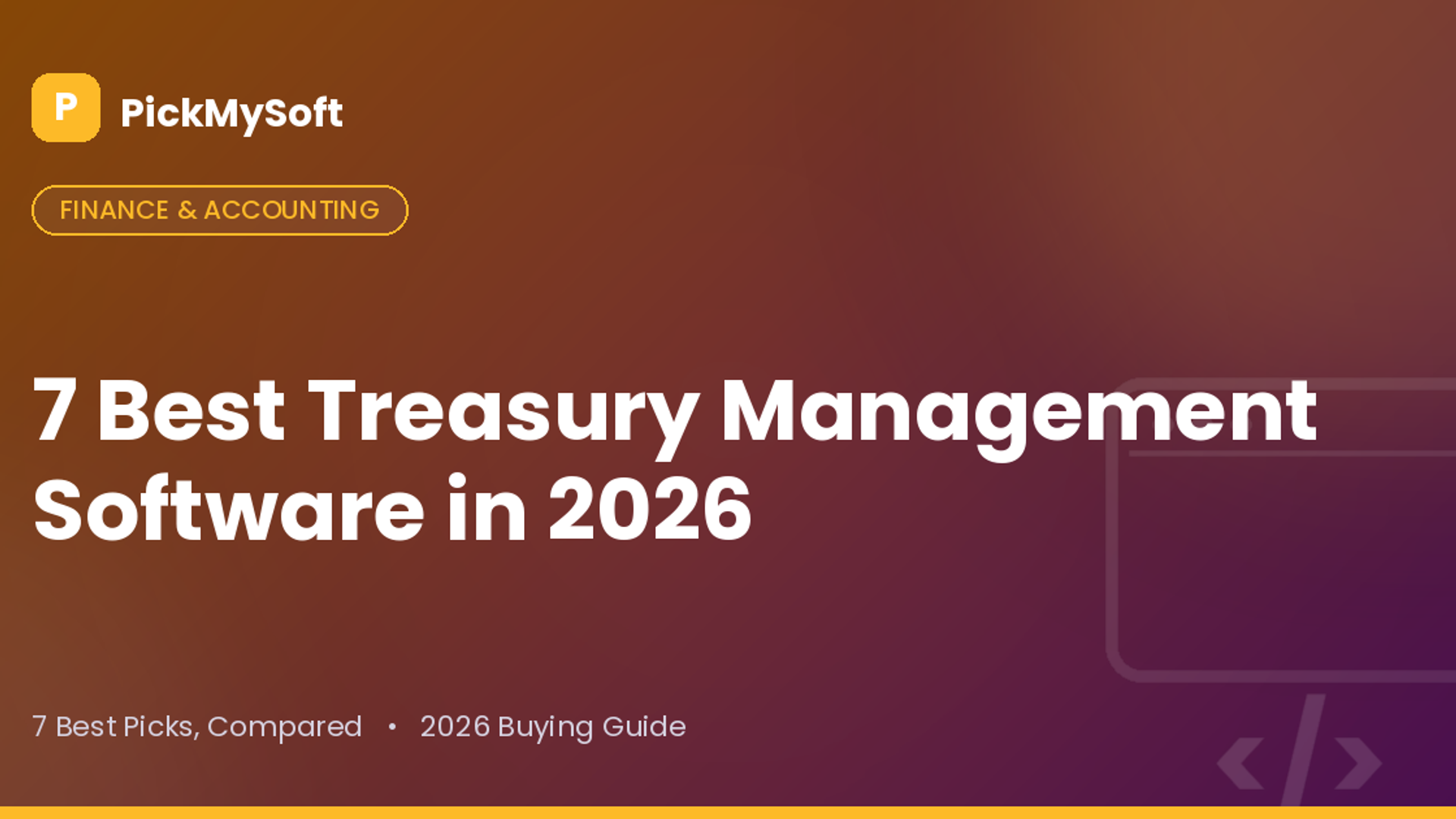7 Best Treasury Management Software