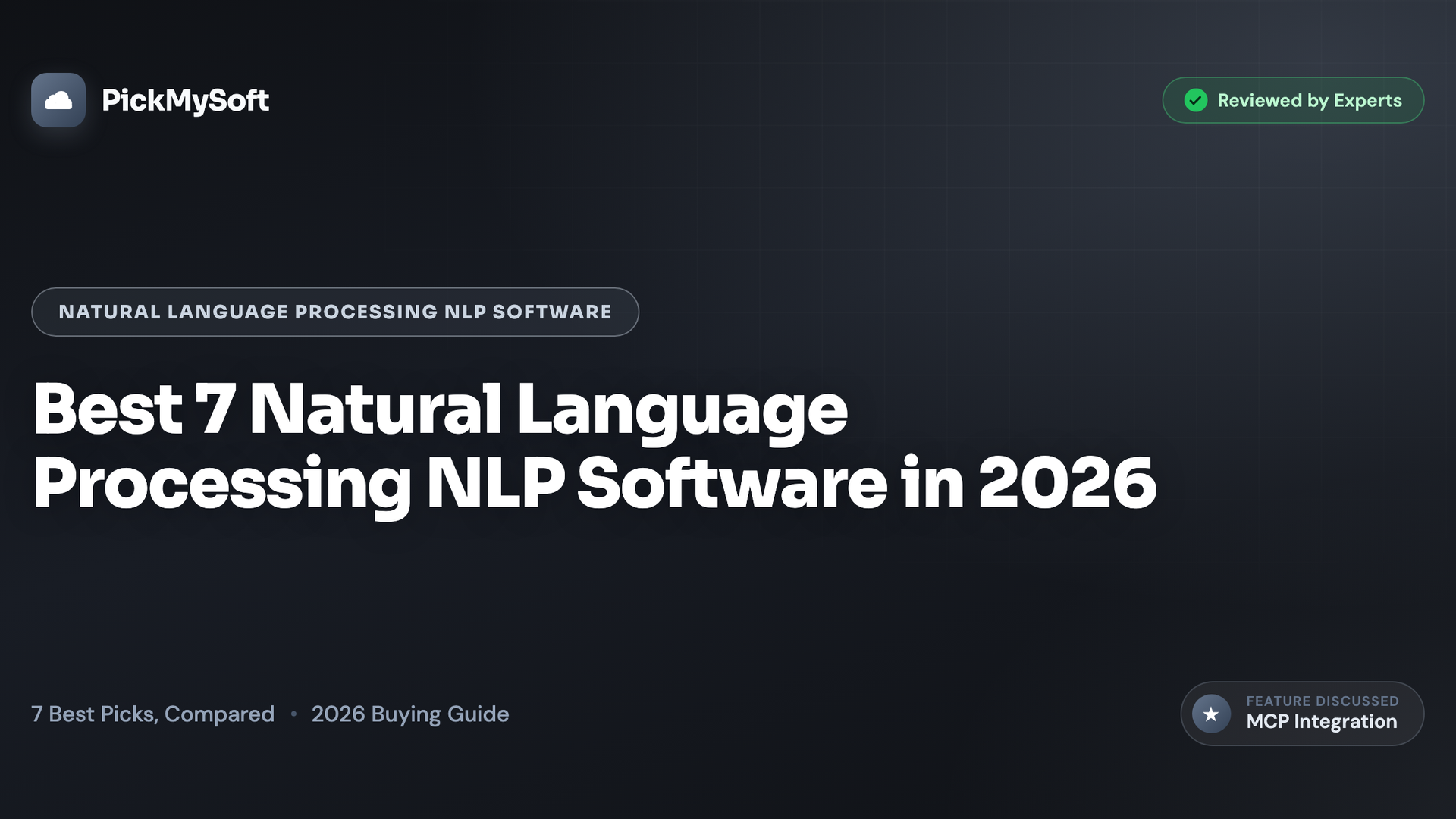 Best 7 Natural Language Processing NLP Software in 2026