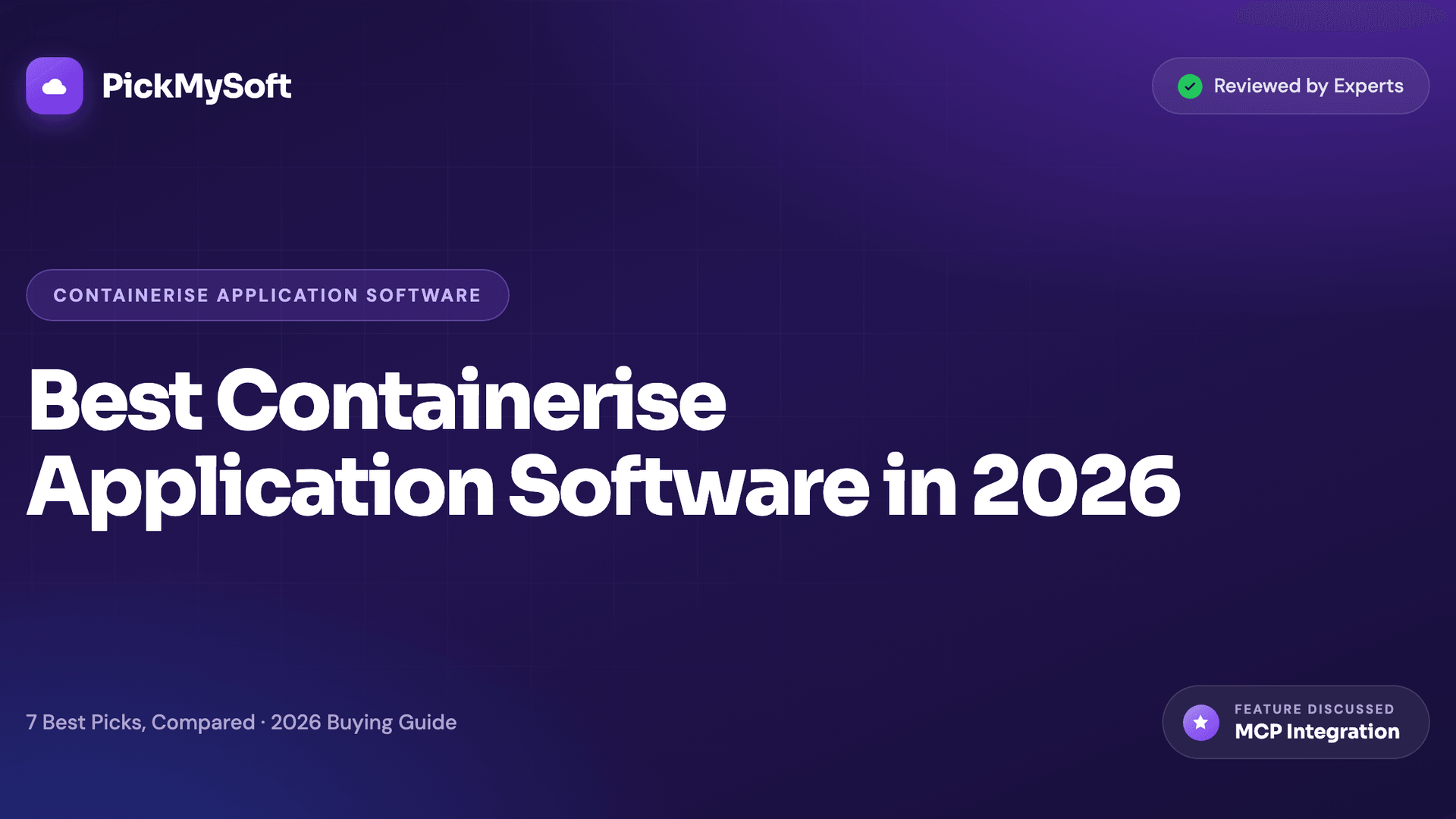 Best containerise application software tools compared for 2026