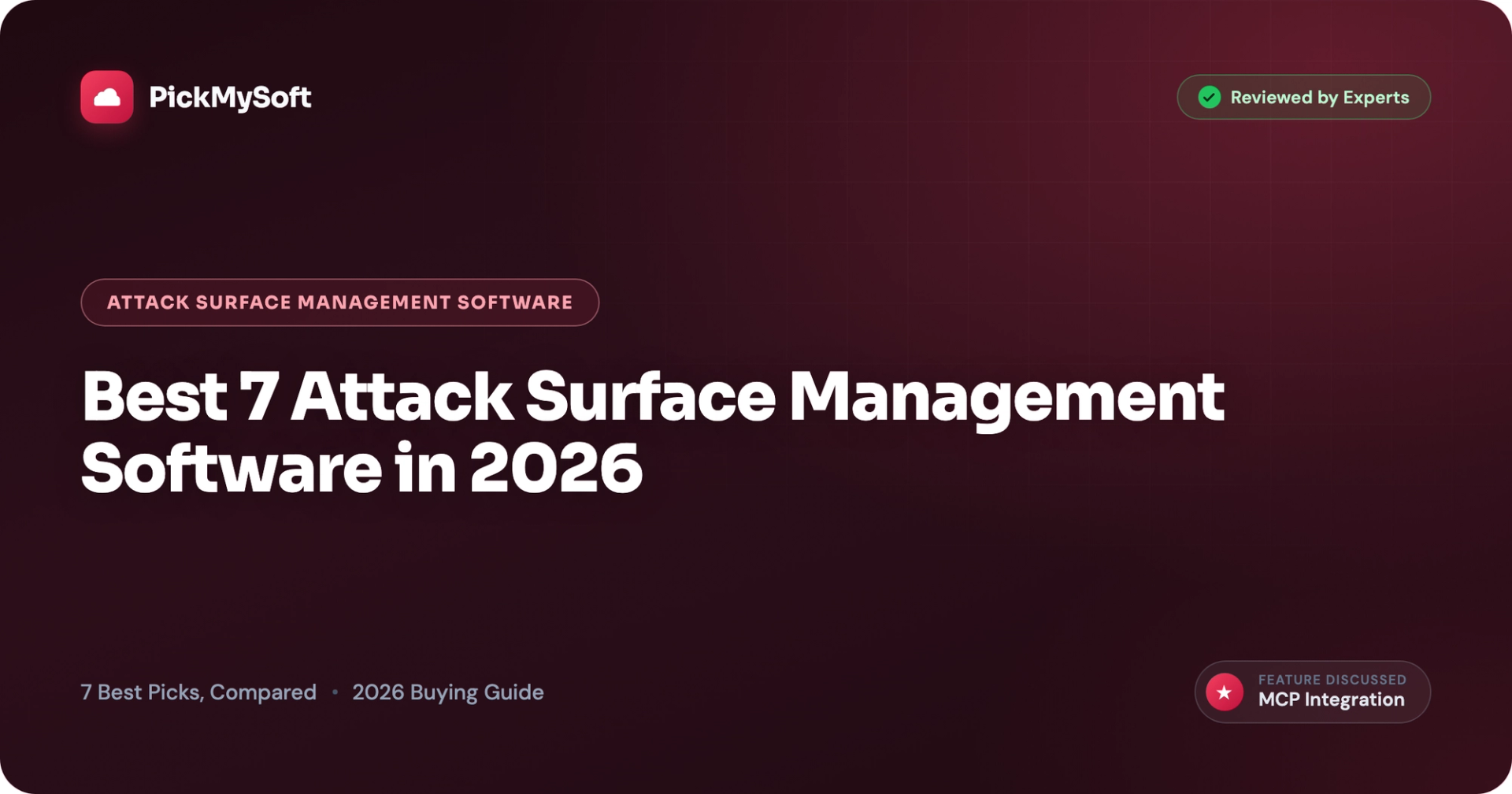 Best 7 Attack Surface Management Software in 2026