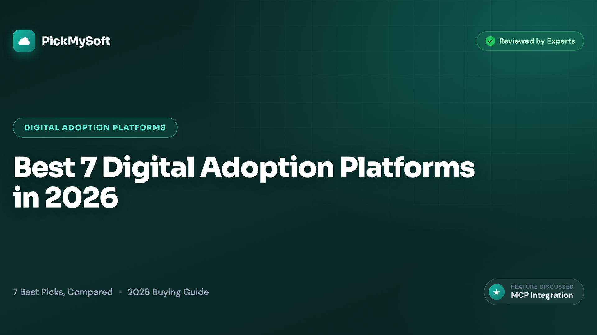 Best 7 Digital Adoption Platforms in 2026