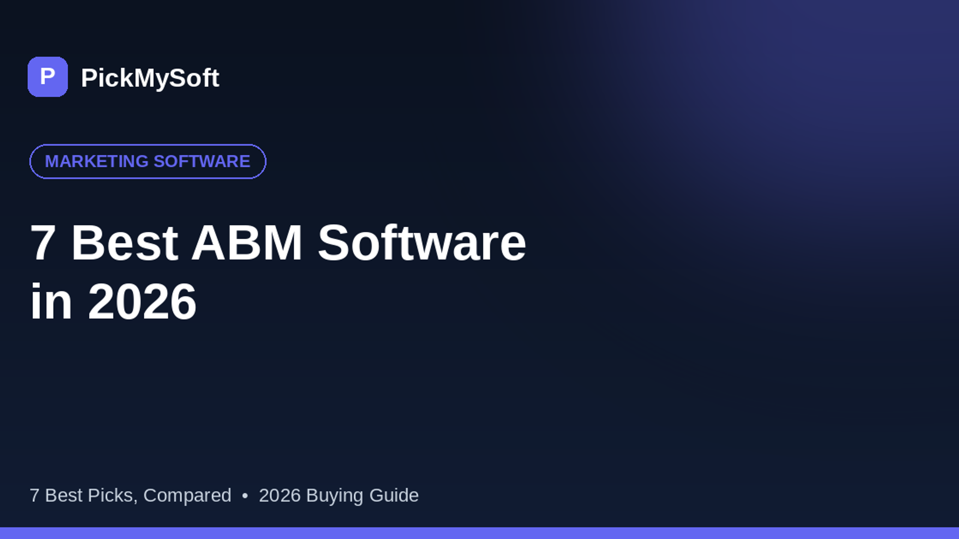 7 Best Account-Based Marketing (ABM) Software in 2026