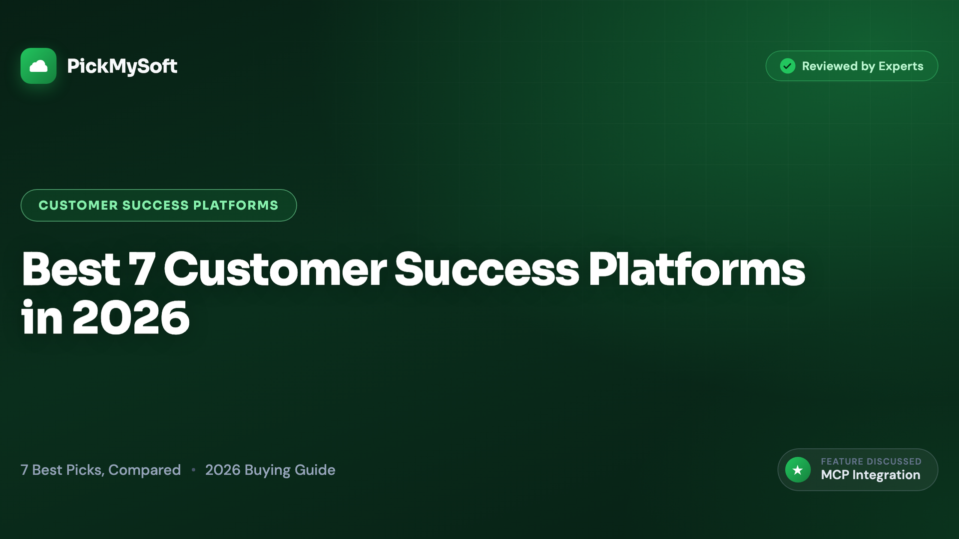 Best 7 Customer Success Platforms in 2026