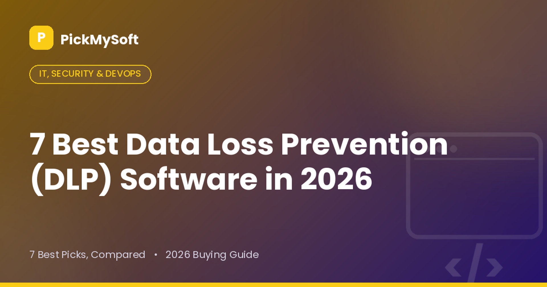 Best Data Loss Prevention (DLP) Software