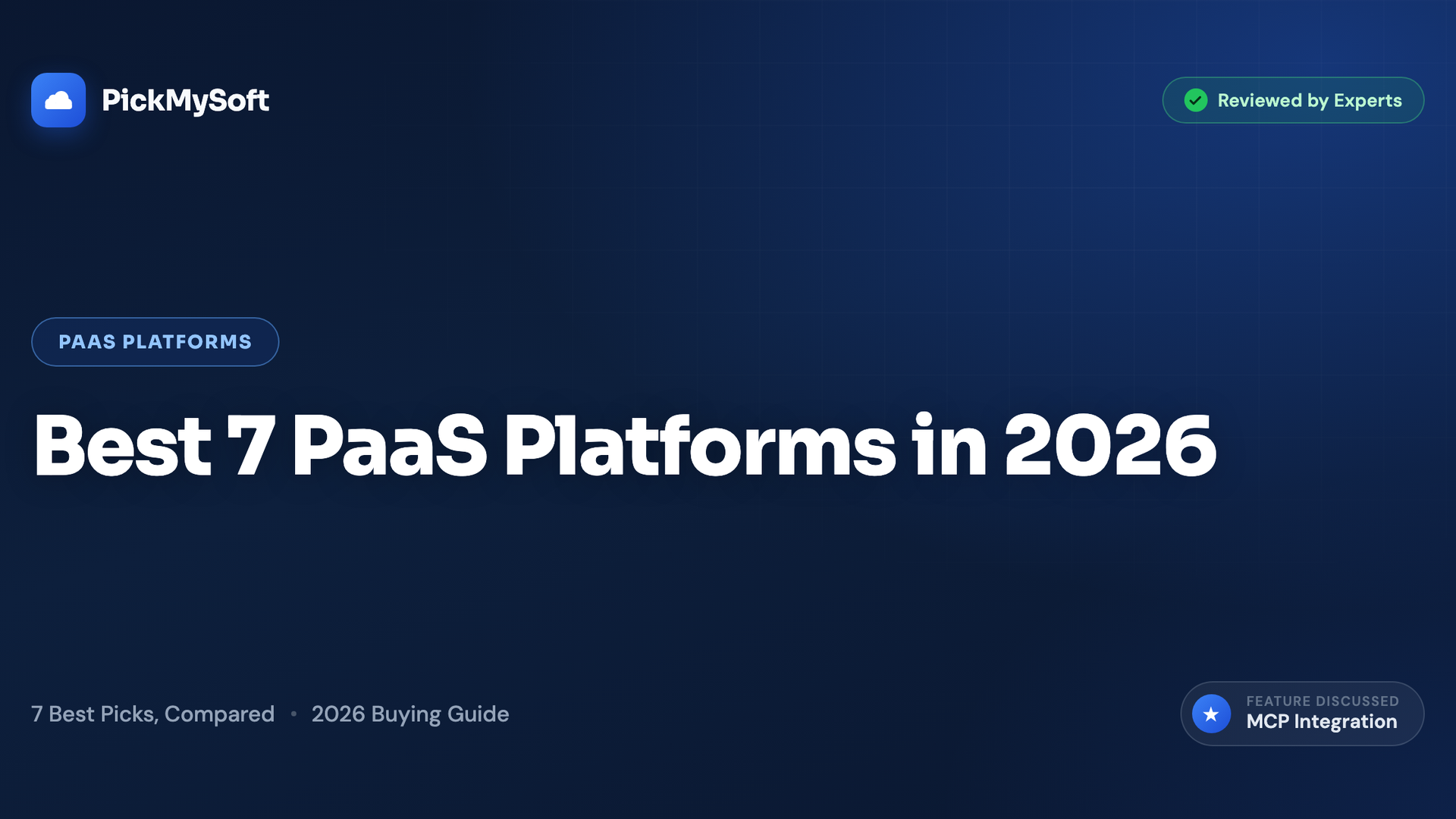 Best 7 PaaS Platforms in 2026