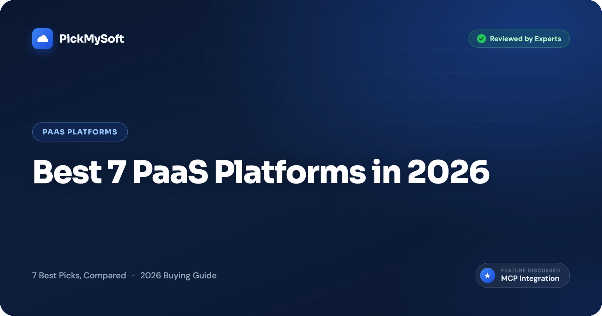 Best 7 PaaS Platforms in 2026