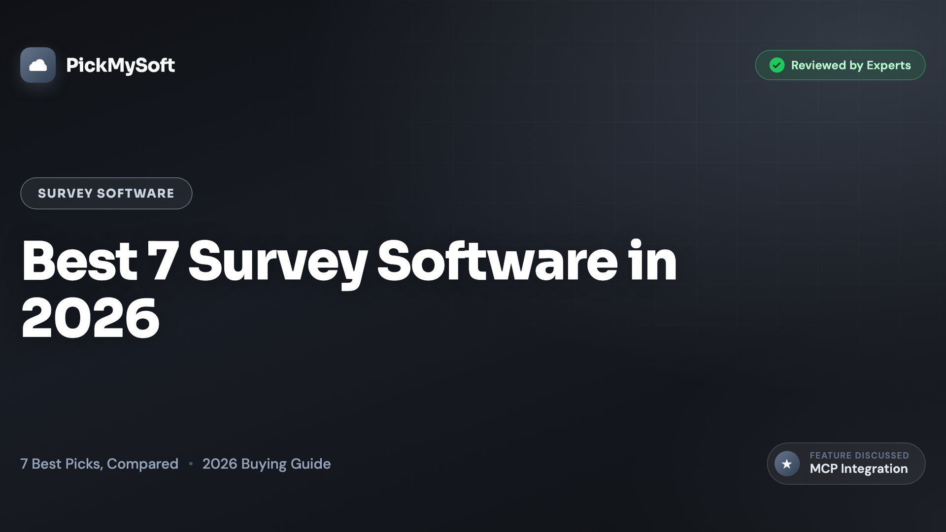 Best 7 Survey Software in 2026