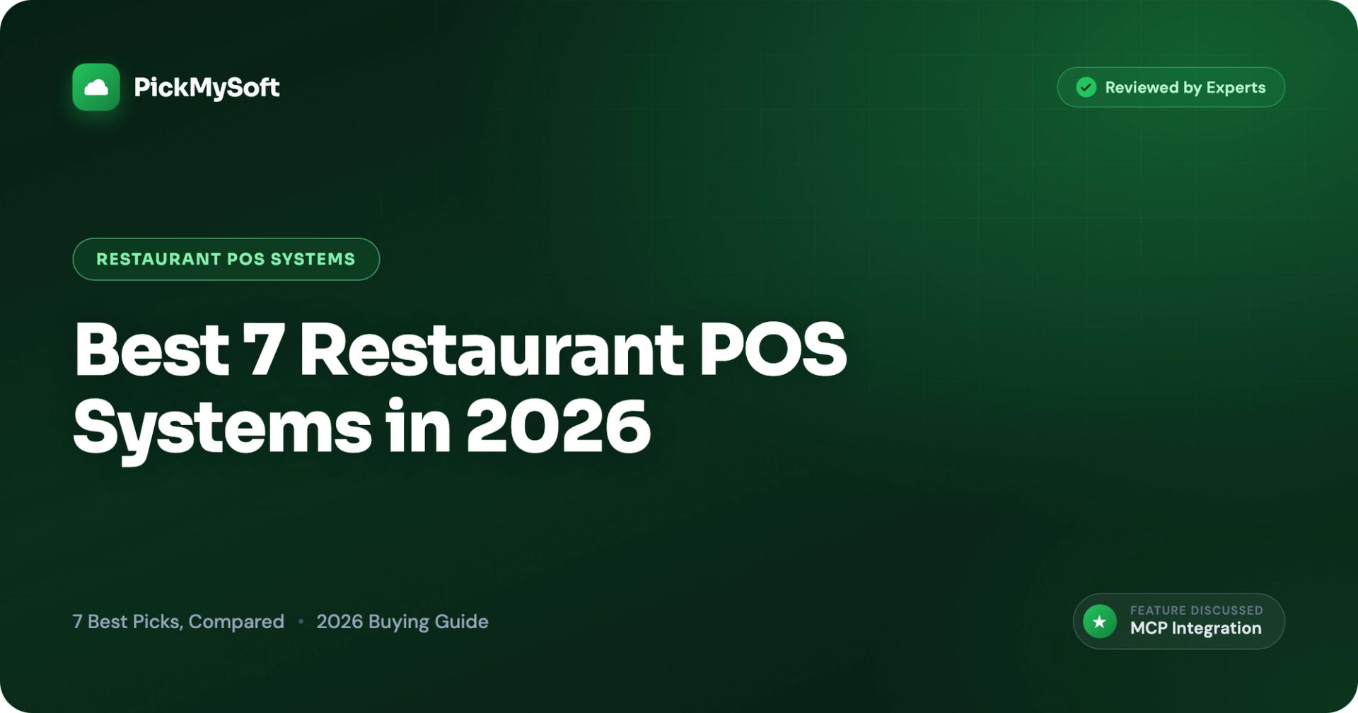Best 7 Restaurant POS Systems in 2026