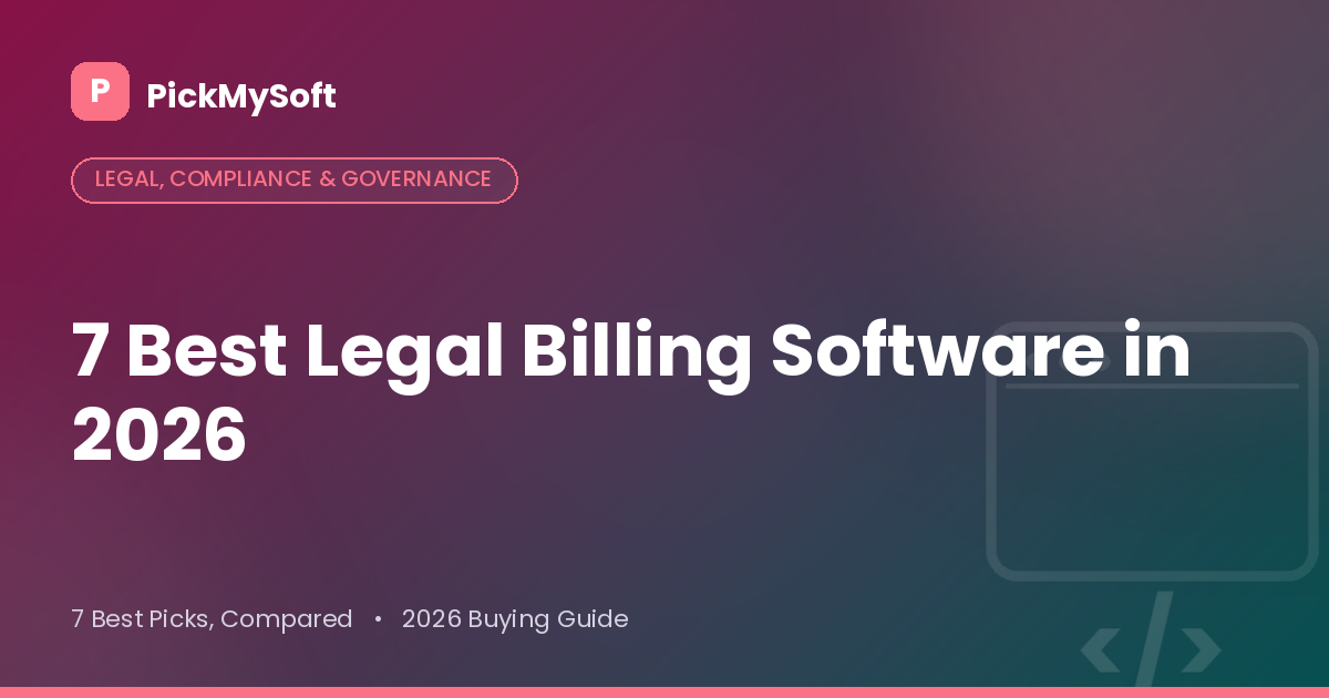 Best Legal Billing Software