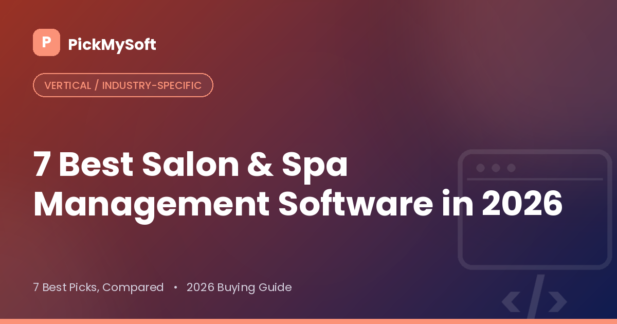 Best Salon & Spa Management Software