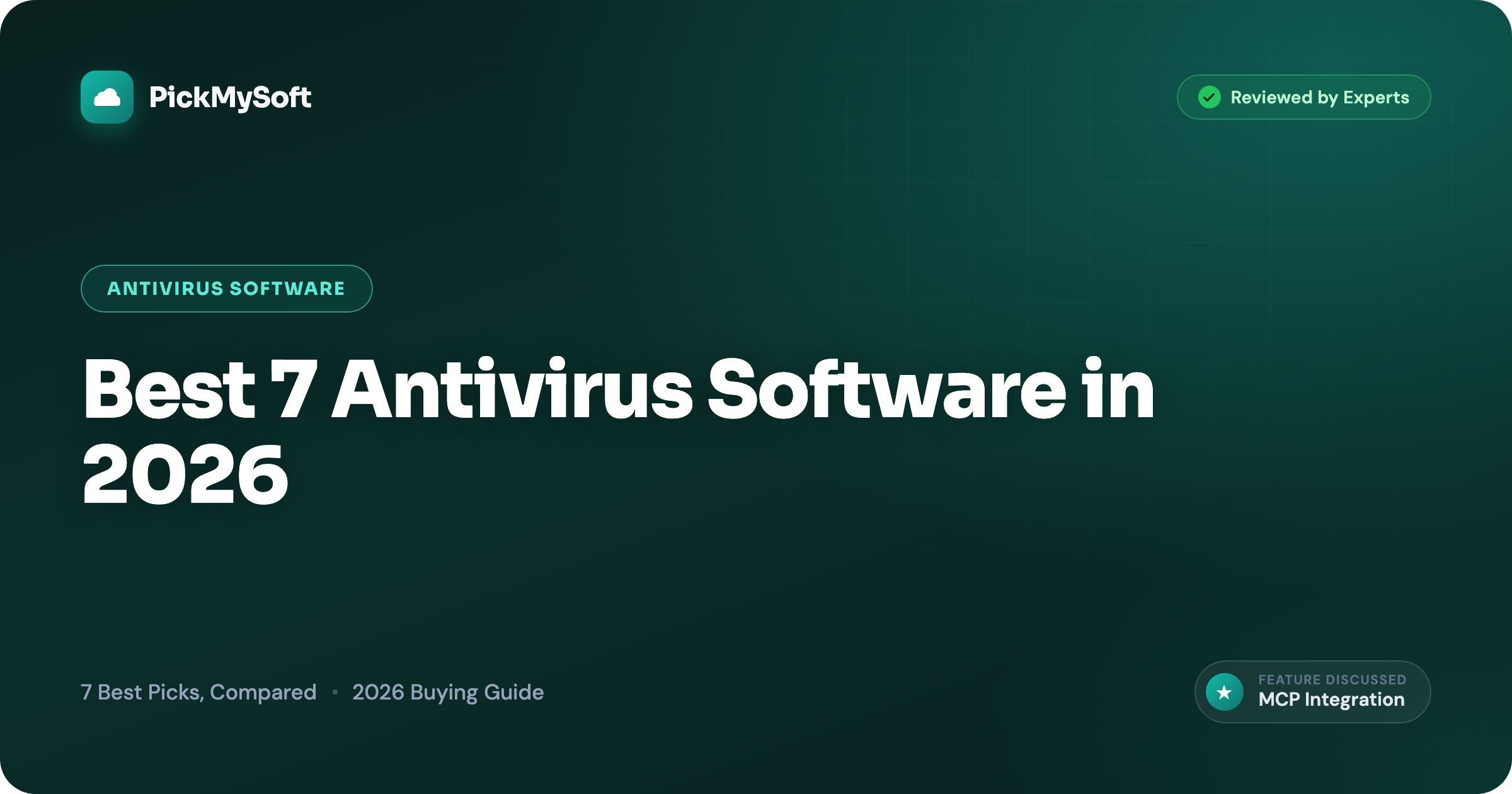 Best 7 Antivirus Software in 2026