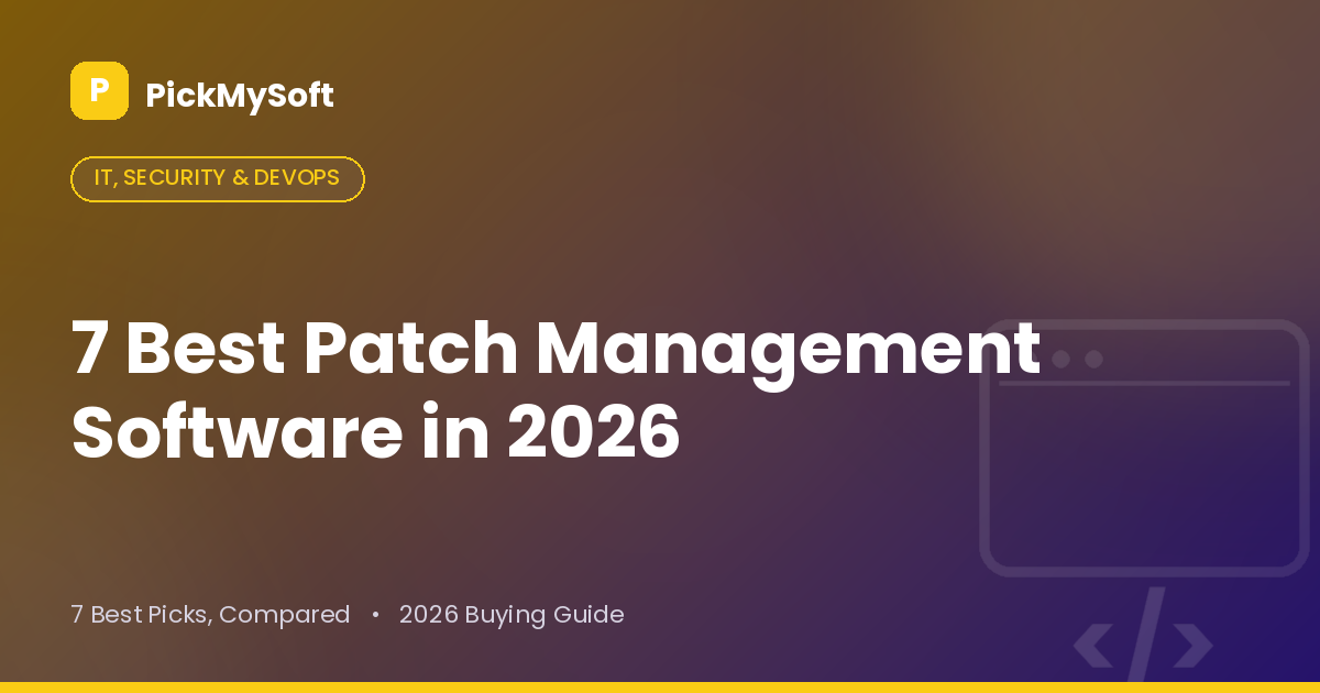 Best Patch Management Software