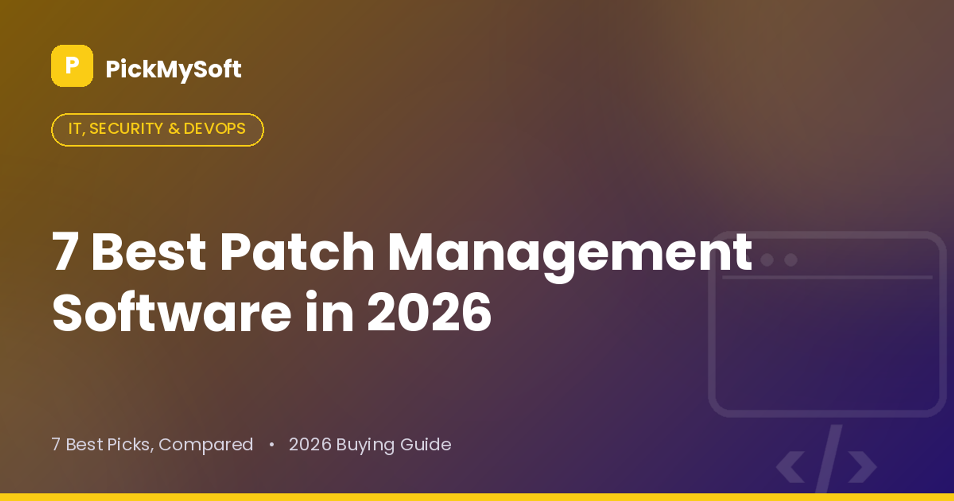Best Patch Management Software