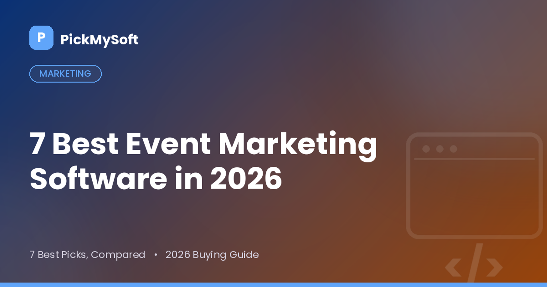 7 Best Event Marketing Software