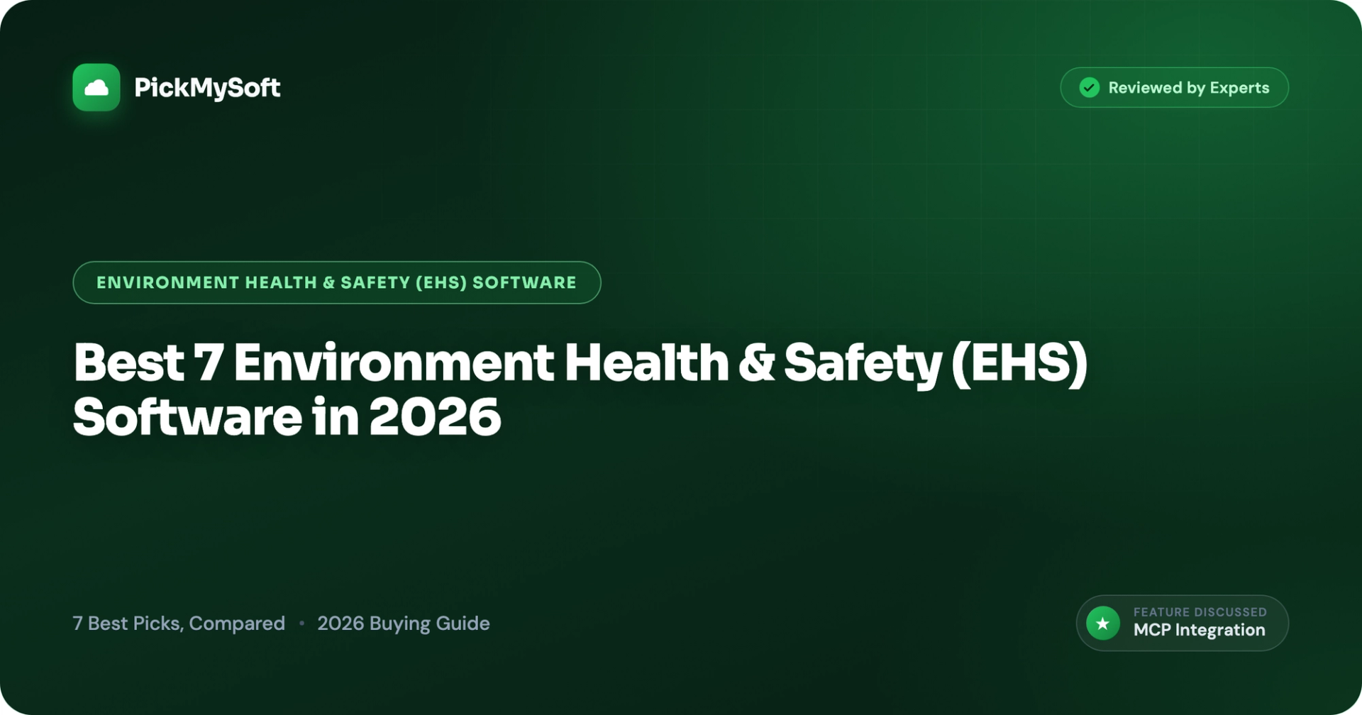 Best 7 Environment Health & Safety (EHS) Software in 2026