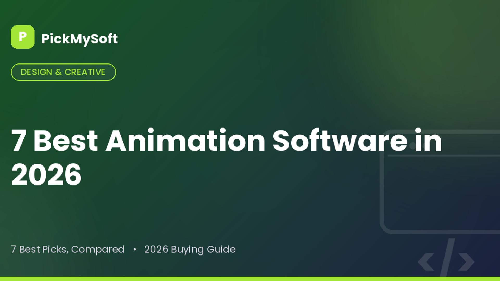 Best Animation Software