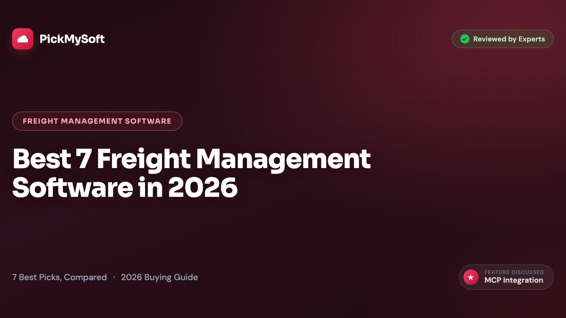 Best 7 Freight Management Software in 2026