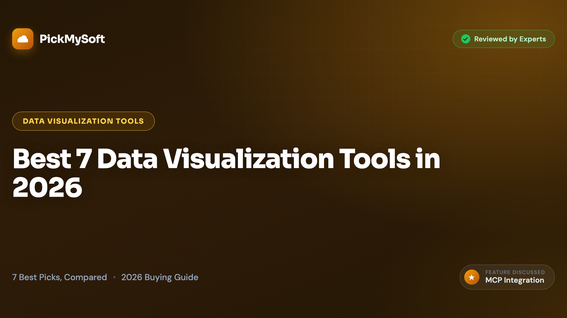 Best 7 Data Visualization Tools in 2026