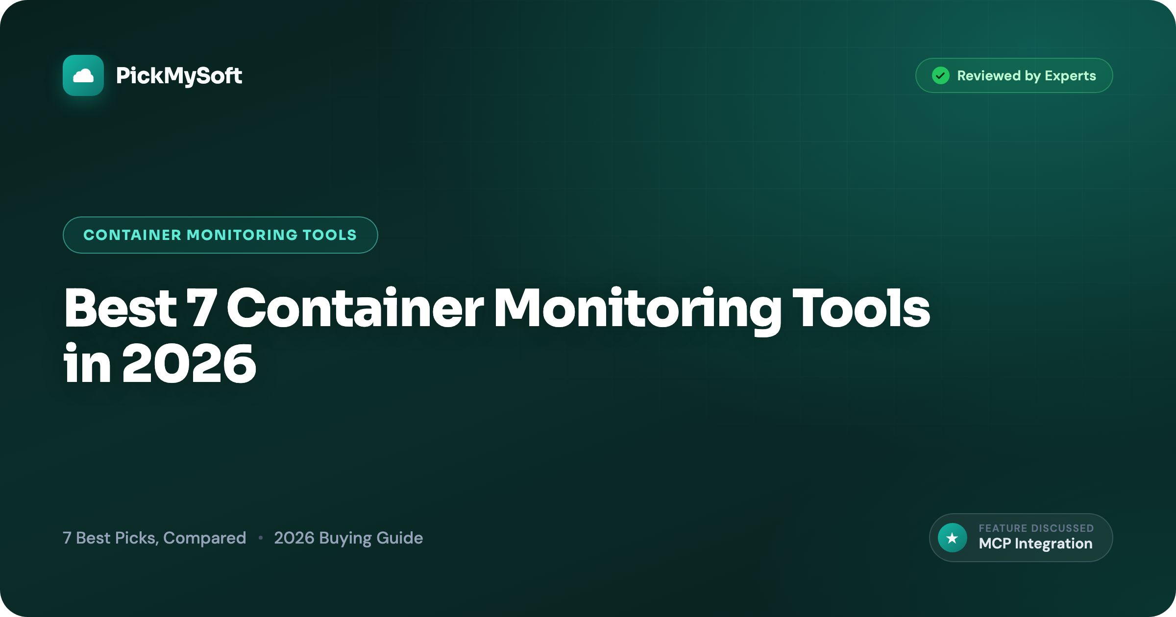 Best 7 Container Monitoring Tools in 2026