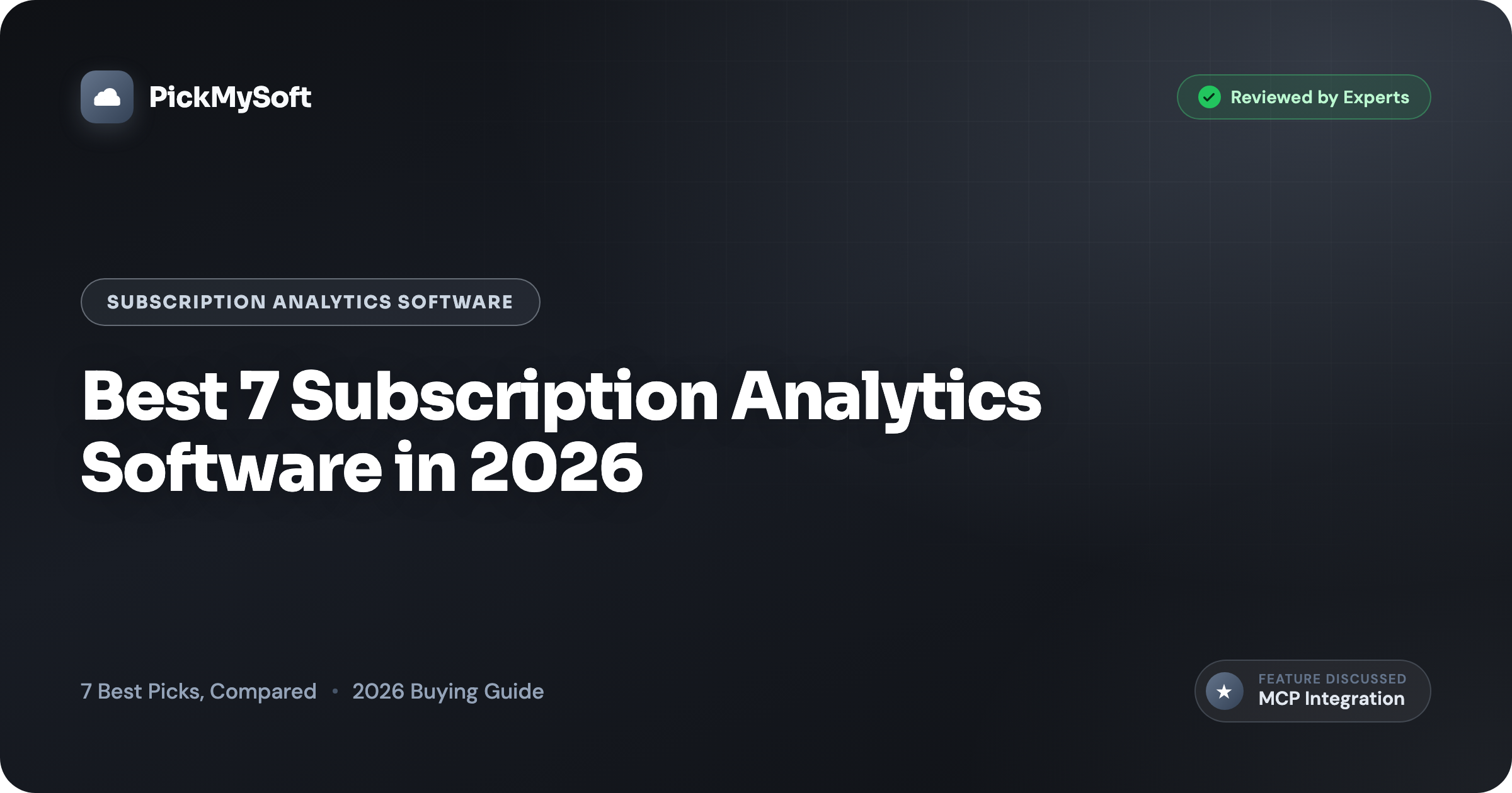 Best 7 Subscription Analytics Software in 2026