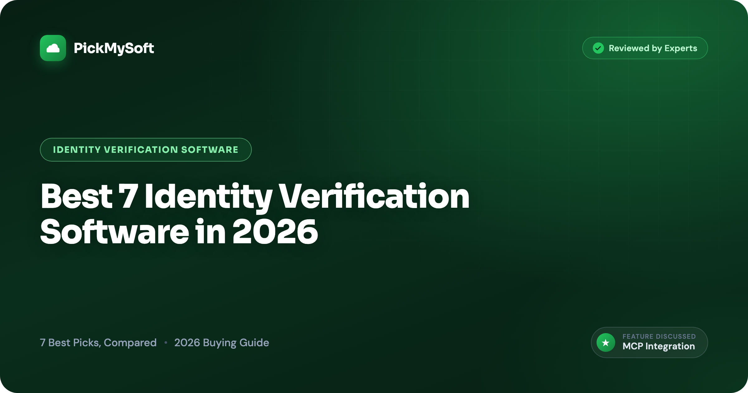 Best 7 Identity Verification Software in 2026