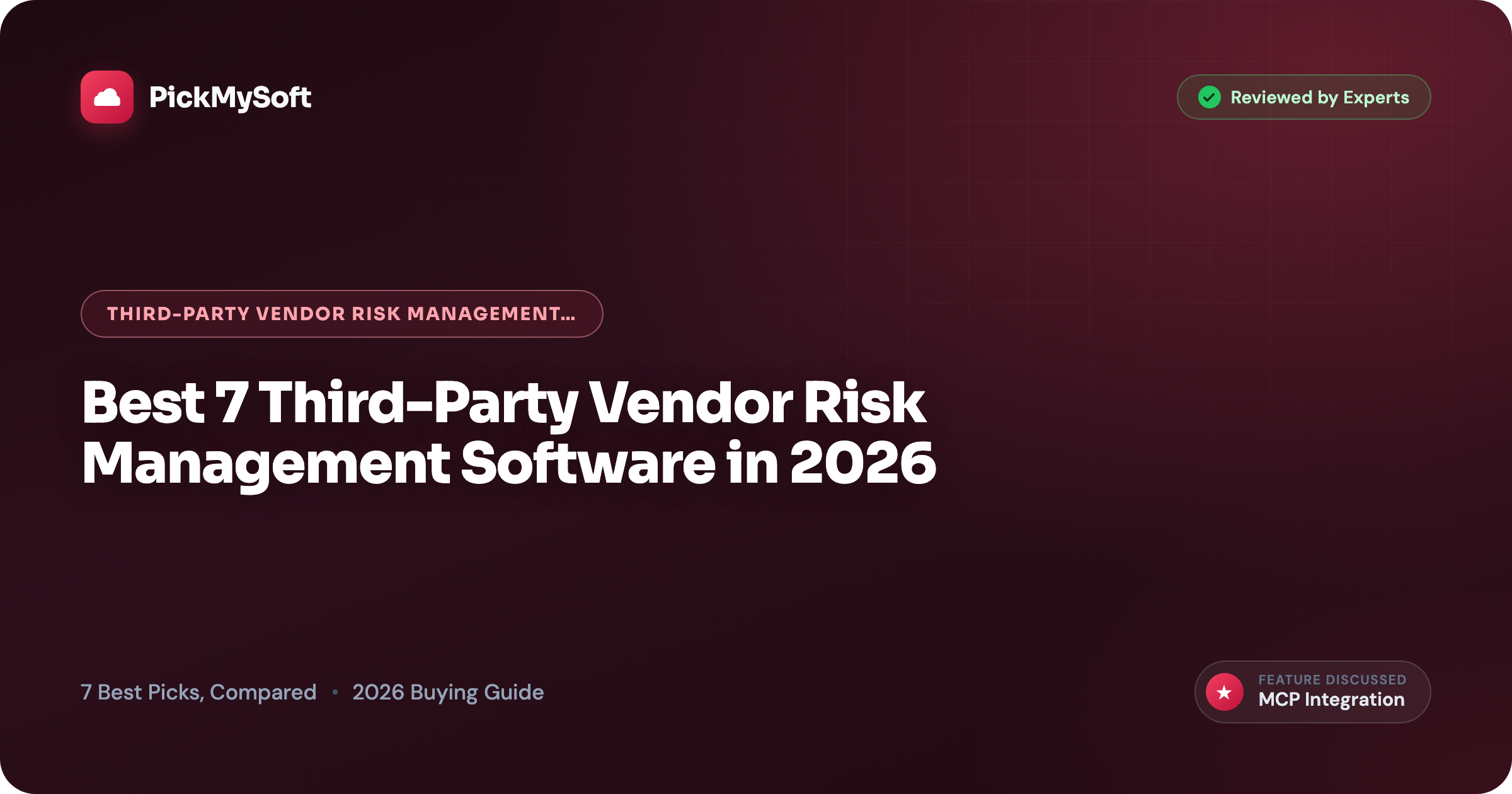 Best 7 Third-Party Vendor Risk Management Software in 2026