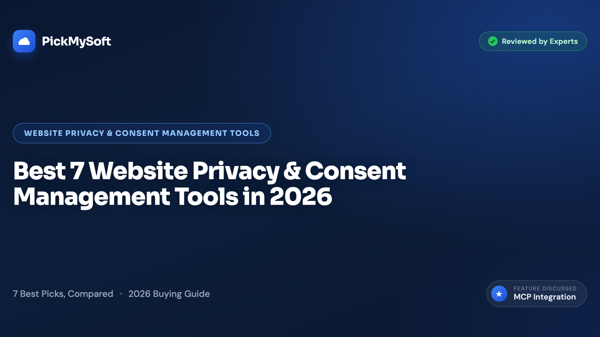 Best 7 Website Privacy & Consent Management Tools in 2026