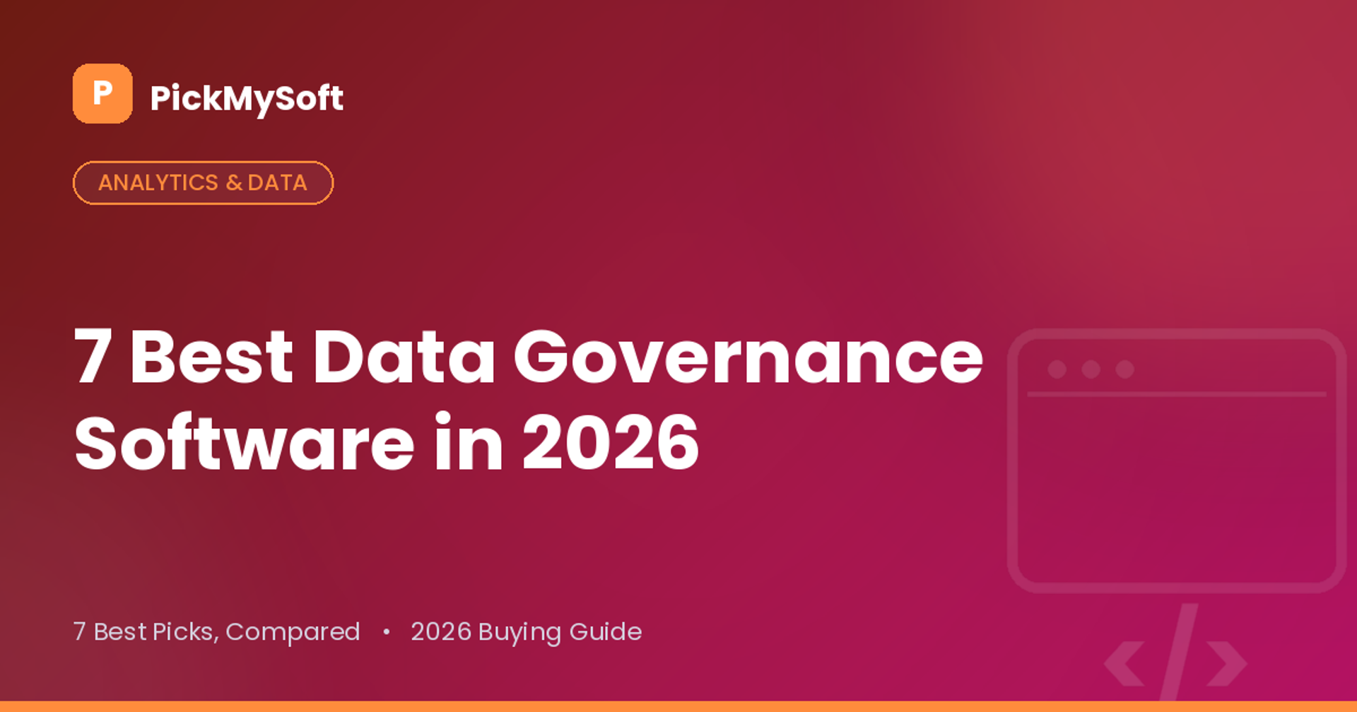 Best Data Governance Software 