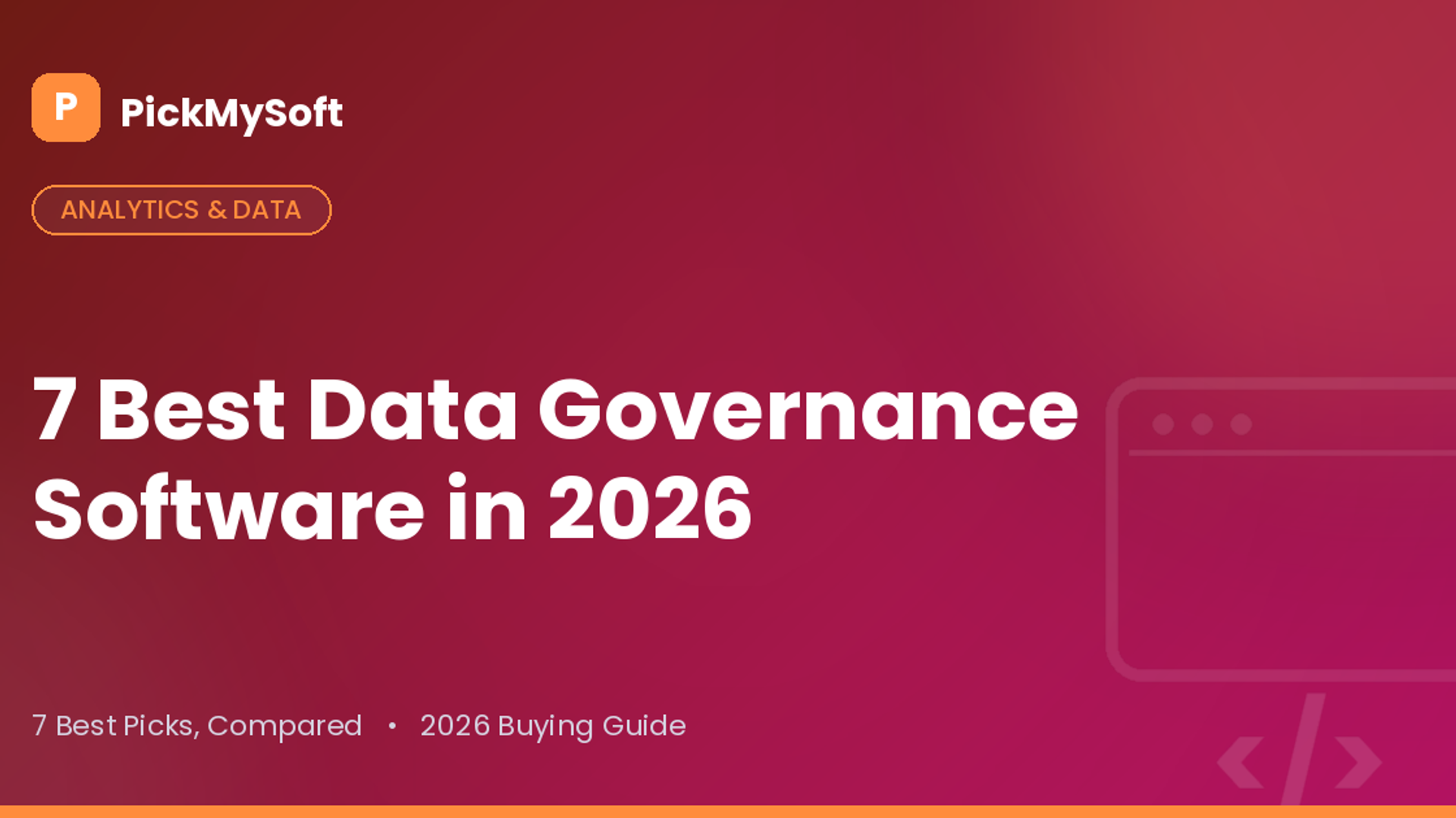 Best Data Governance Software