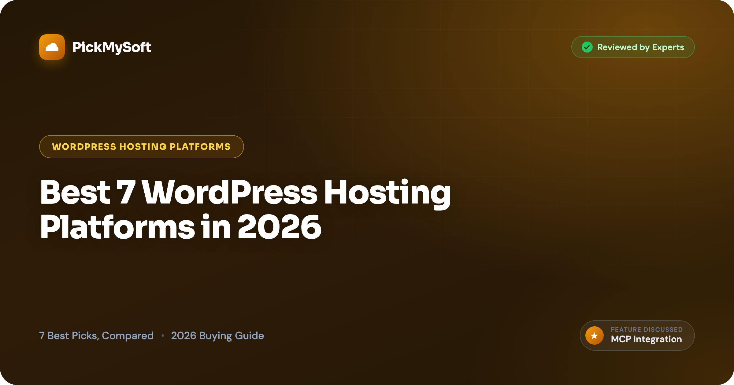 Best 7 WordPress Hosting Platforms in 2026