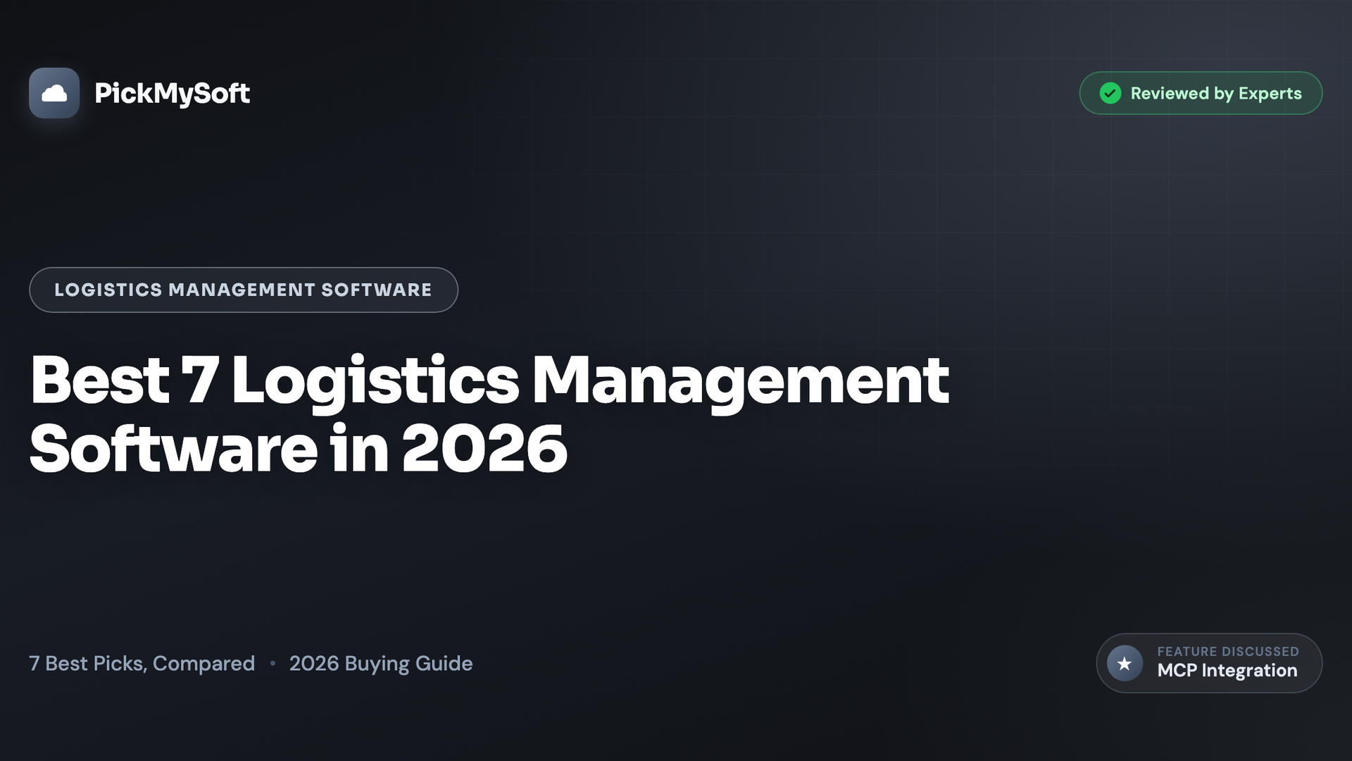 Best 7 Logistics Management Software in 2026