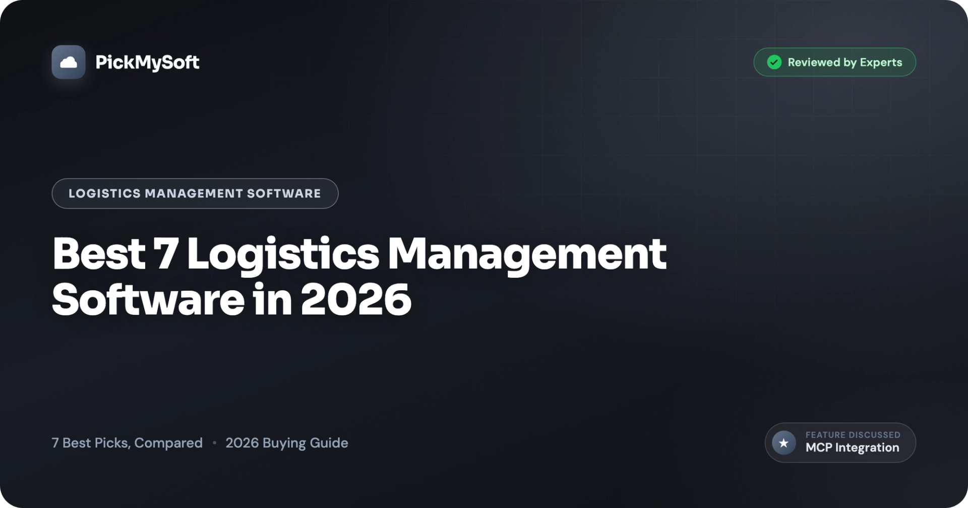Best 7 Logistics Management Software in 2026