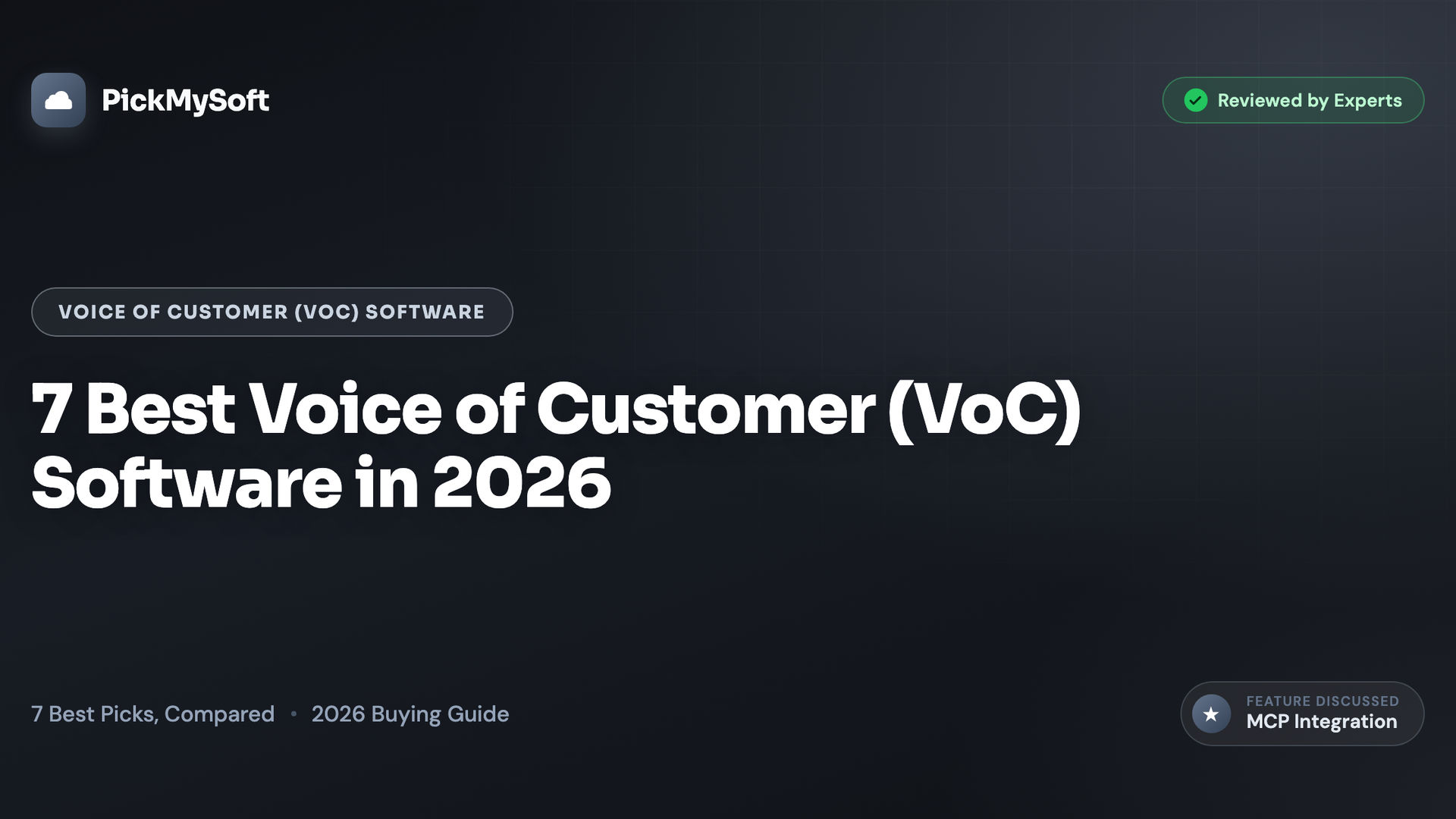 7 Best Voice of Customer (VoC) Software in 2026