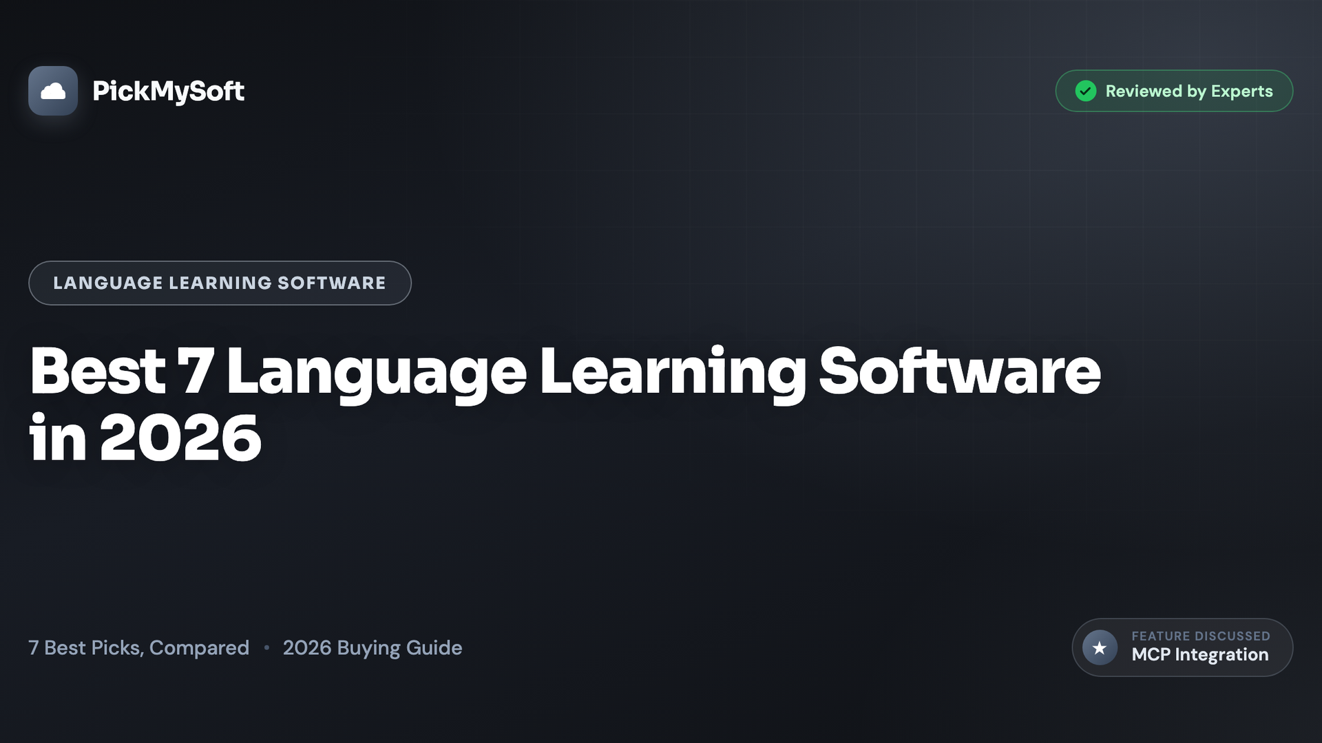 Best 7 Language Learning Software in 2026