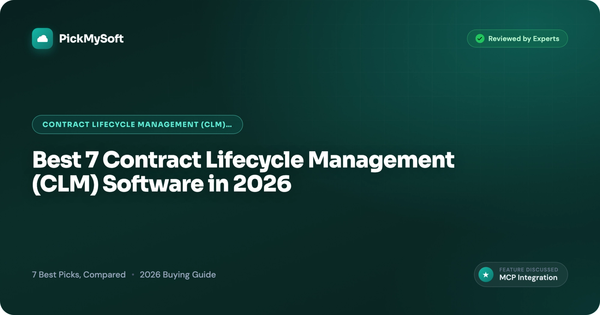Best 7 Contract Lifecycle Management (CLM) Software in 2026