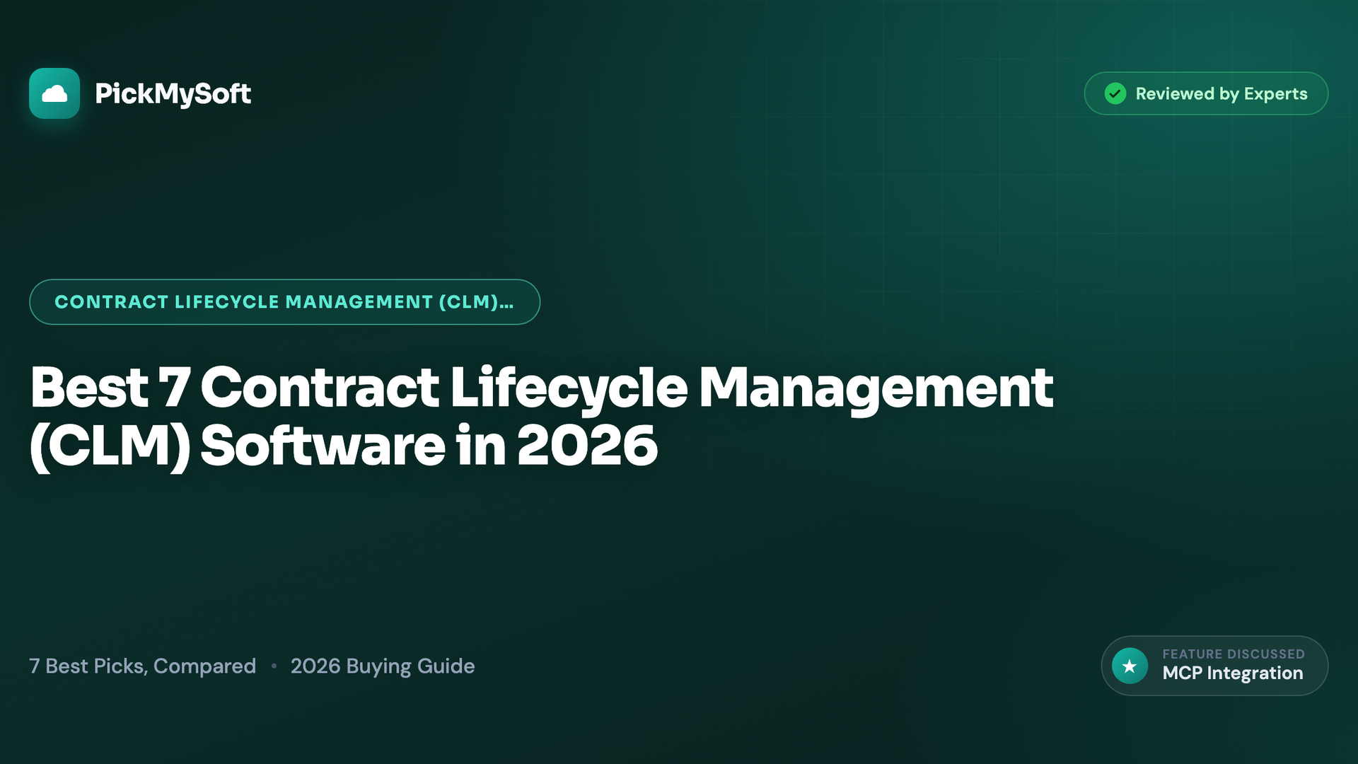 Best 7 Contract Lifecycle Management (CLM) Software in 2026