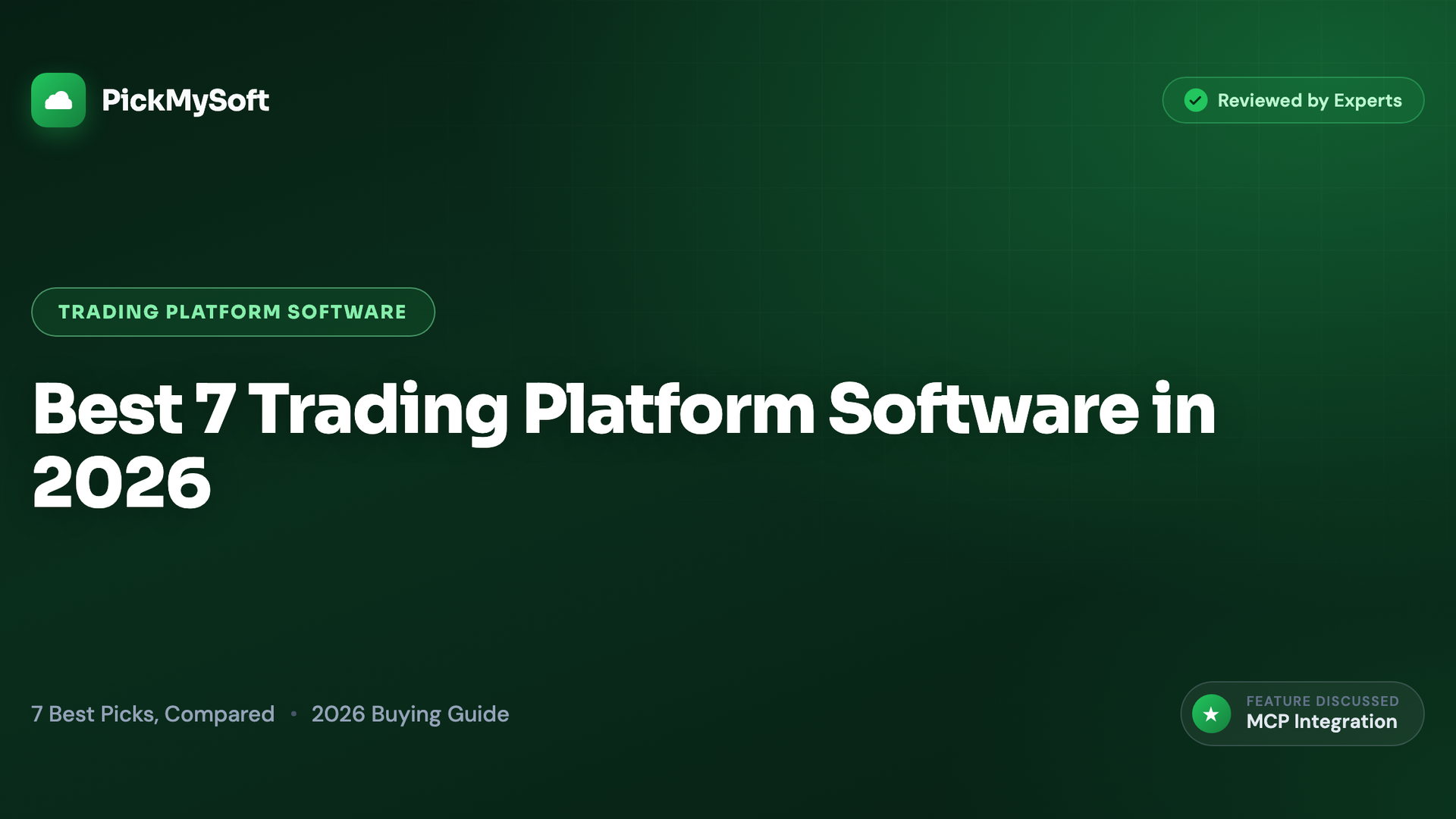 Best 7 Trading Platform Software in 2026