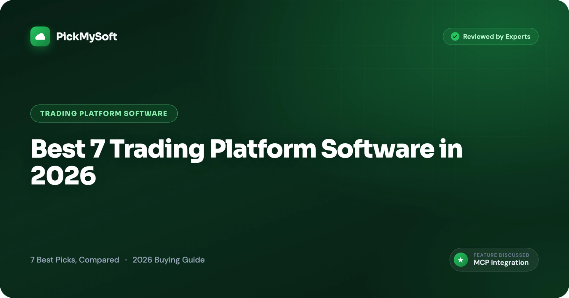 Best 7 Trading Platform Software in 2026