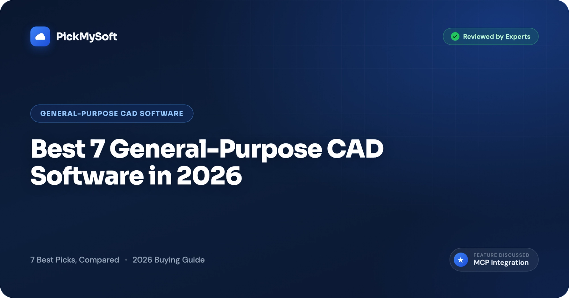 Best 7 General-Purpose CAD Software in 2026