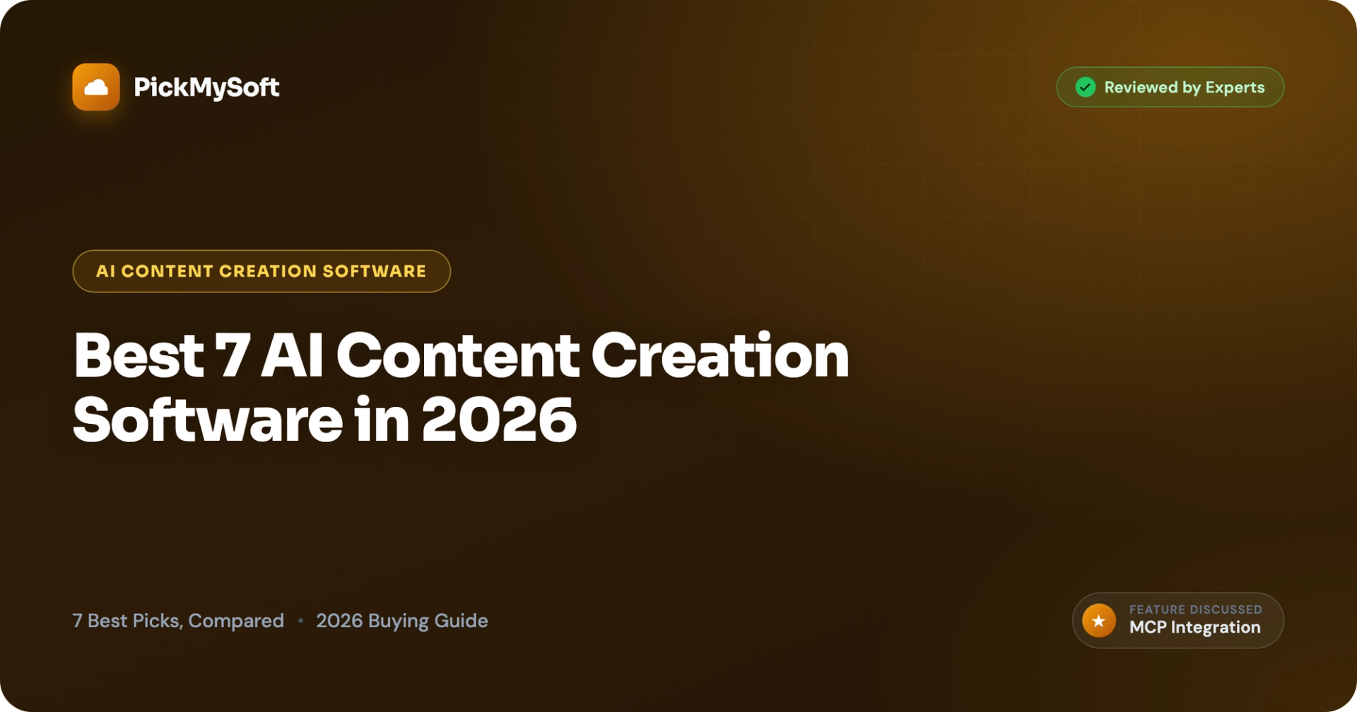 Best 7 AI Content Creation Software in 2026