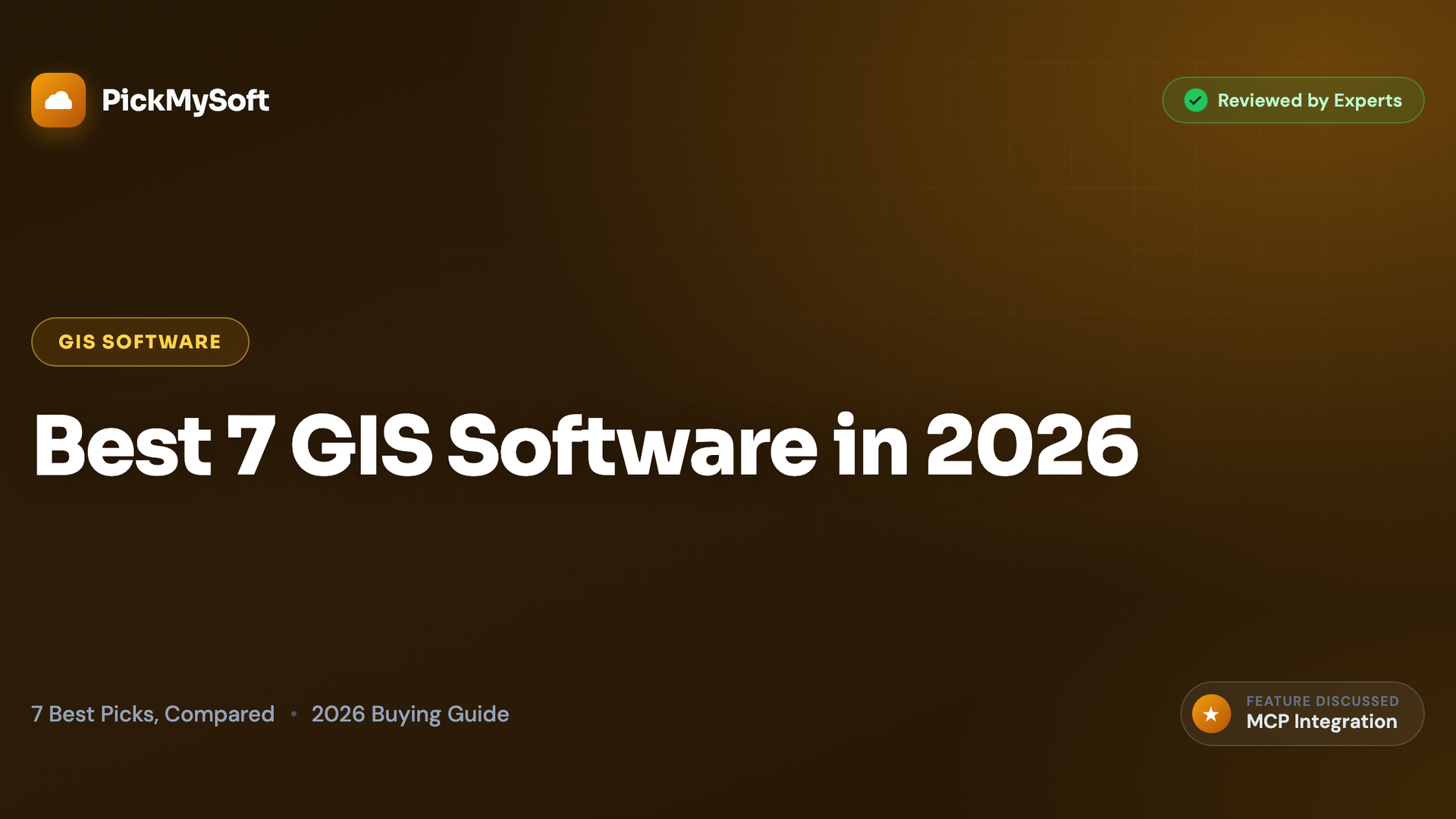 Best 7 GIS Software in 2026